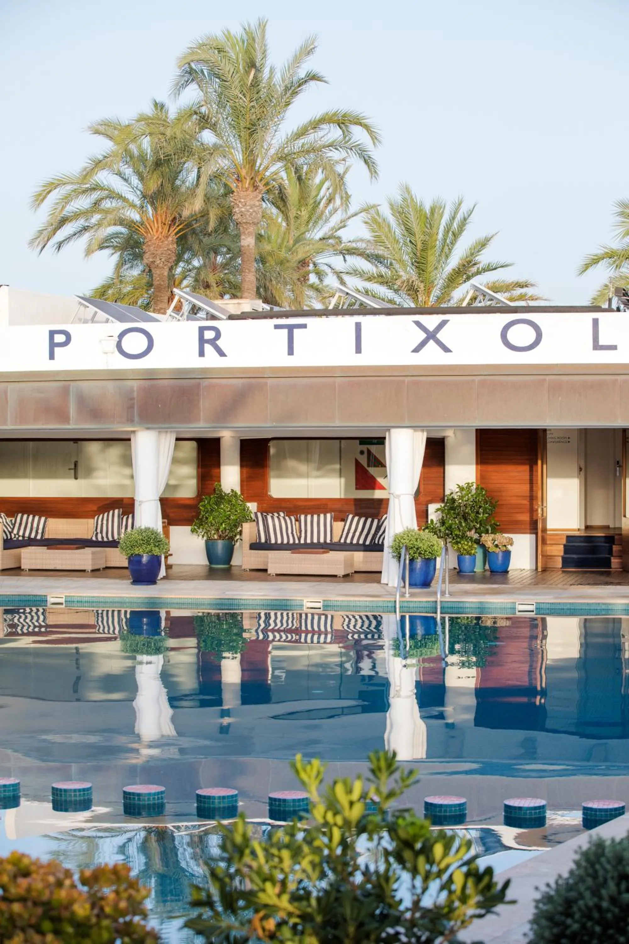 Swimming pool in Portixol Hotel & Restaurant