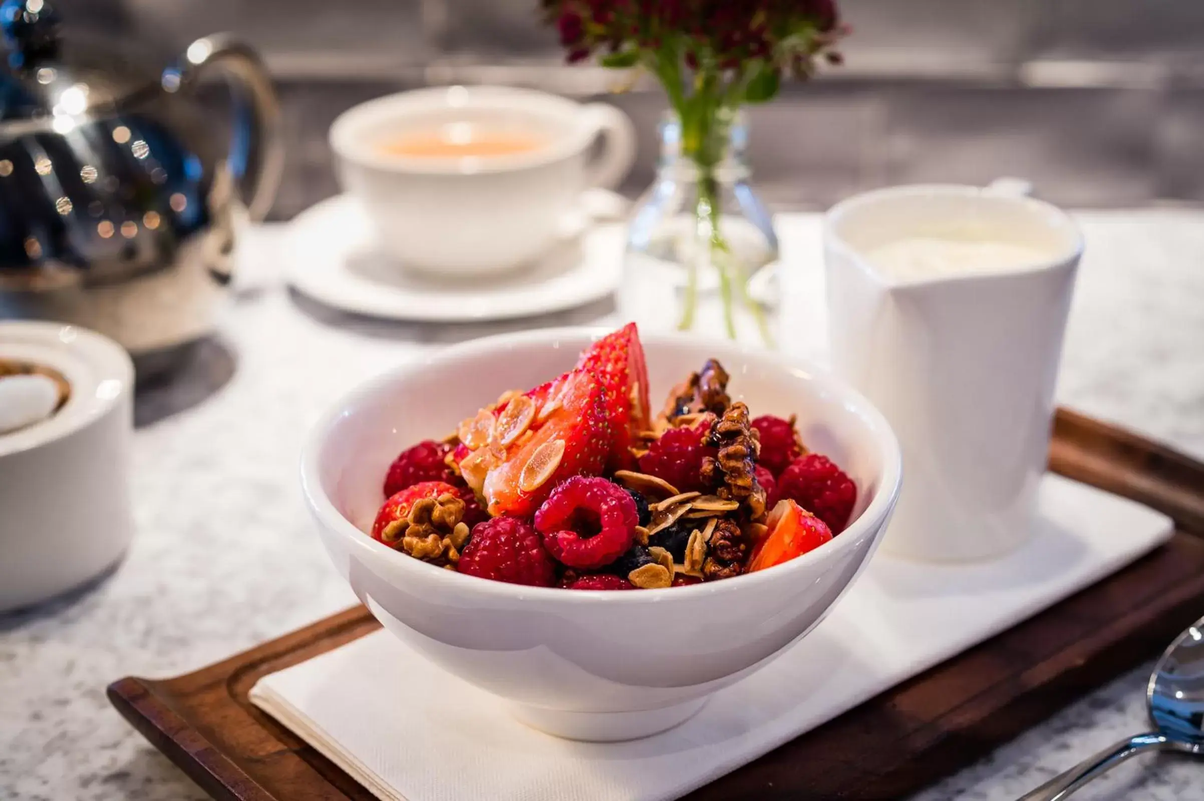 Food close-up in The Westbury Hotel