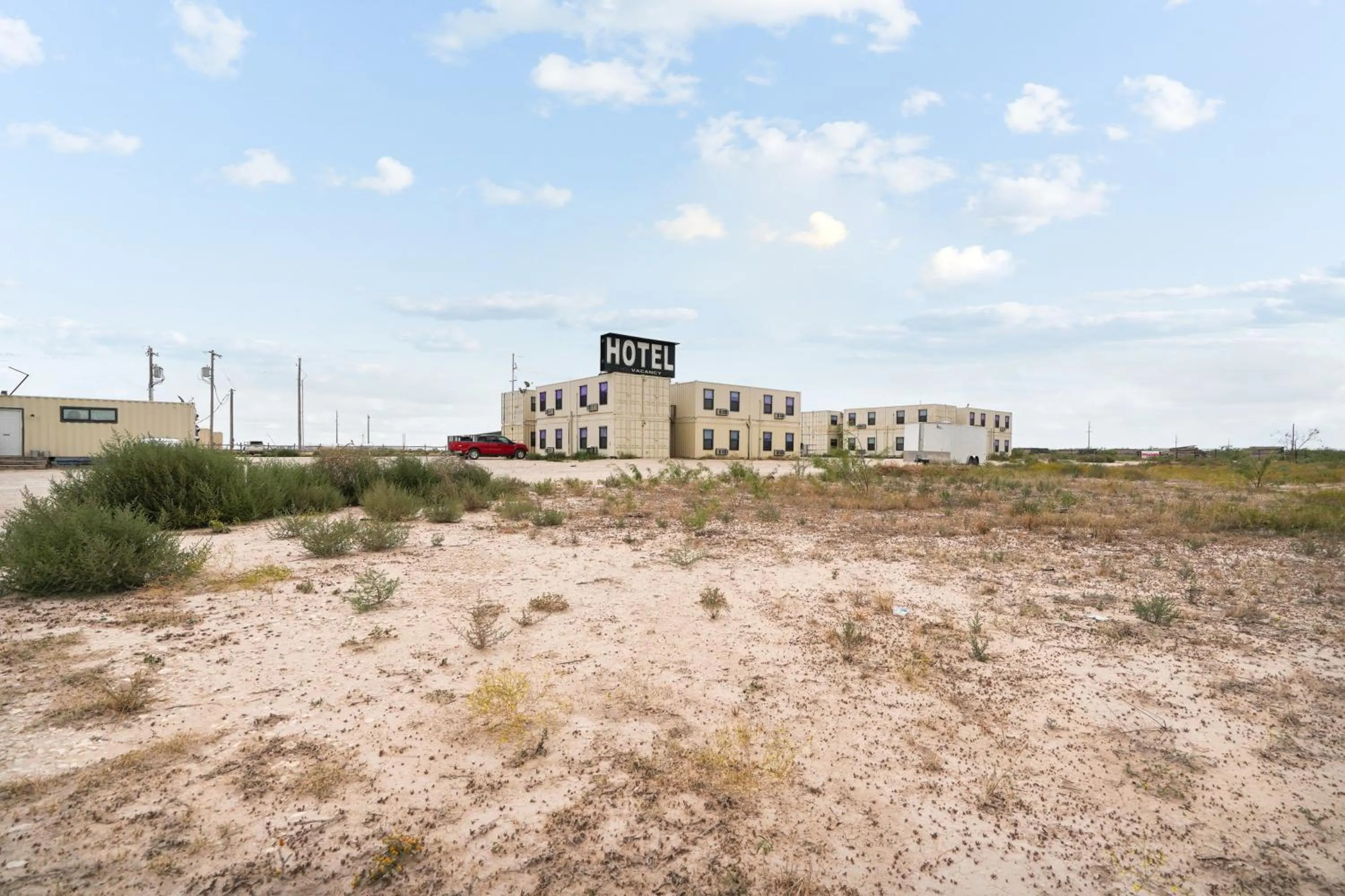 Facade/entrance in The Resource Inn -Big Lake TX