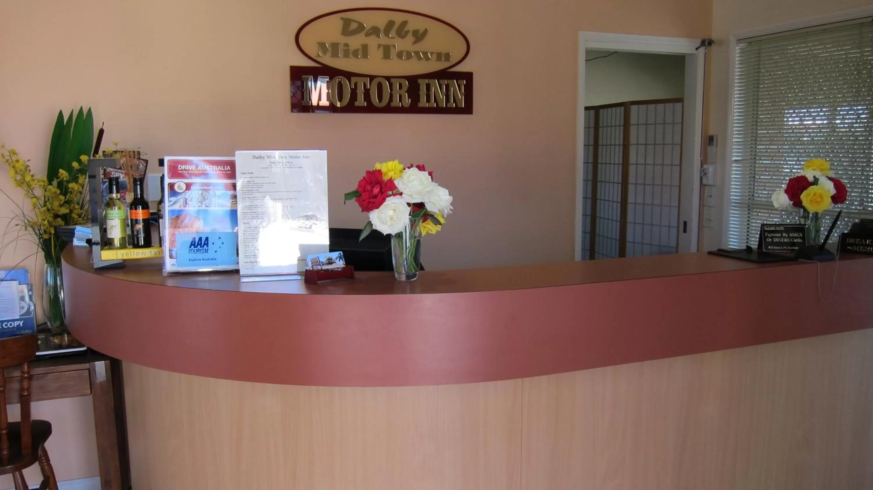 Lobby or reception in Dalby Mid Town Motor Inn