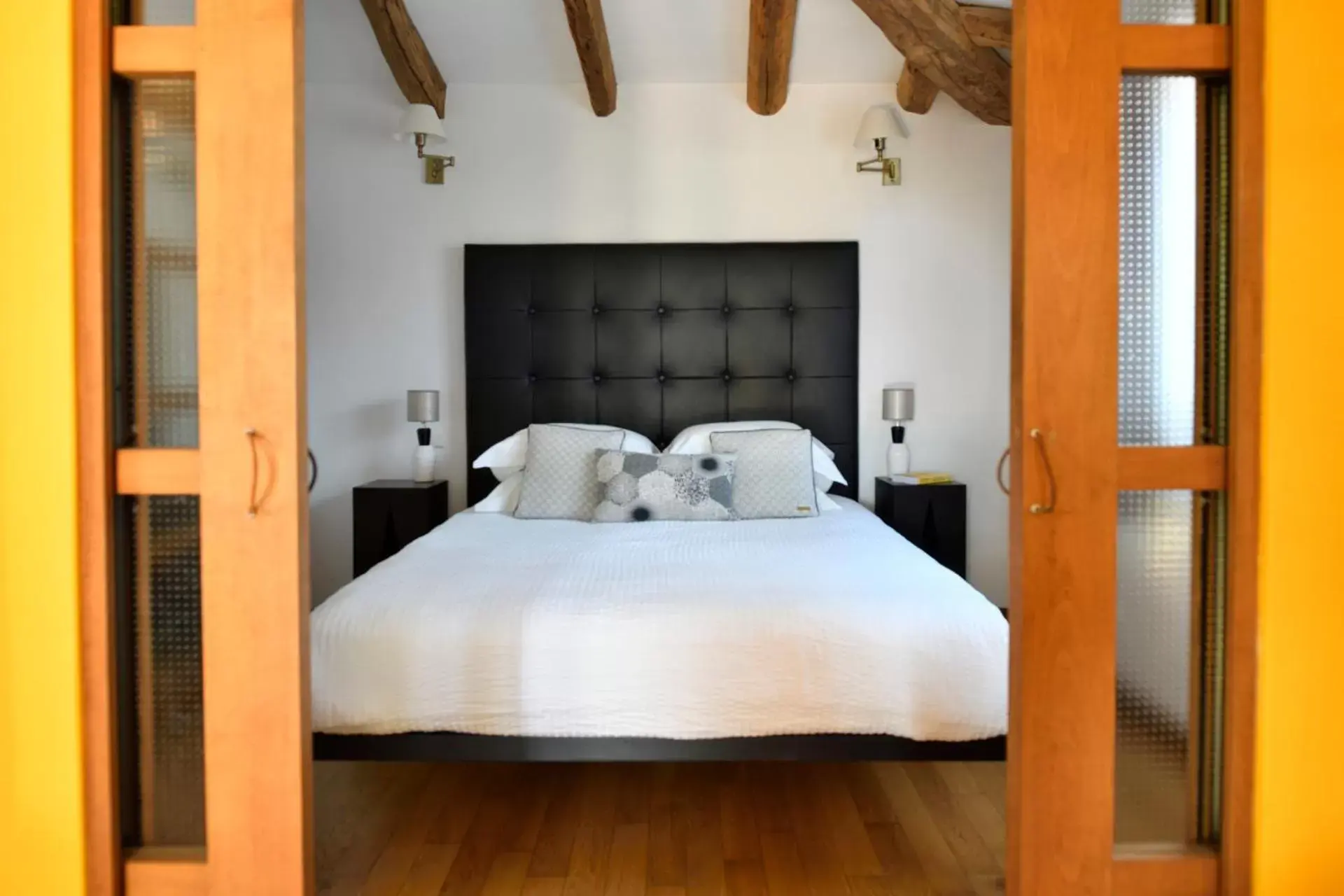 Bedroom, Bed in Lodge de Charme A Cheda