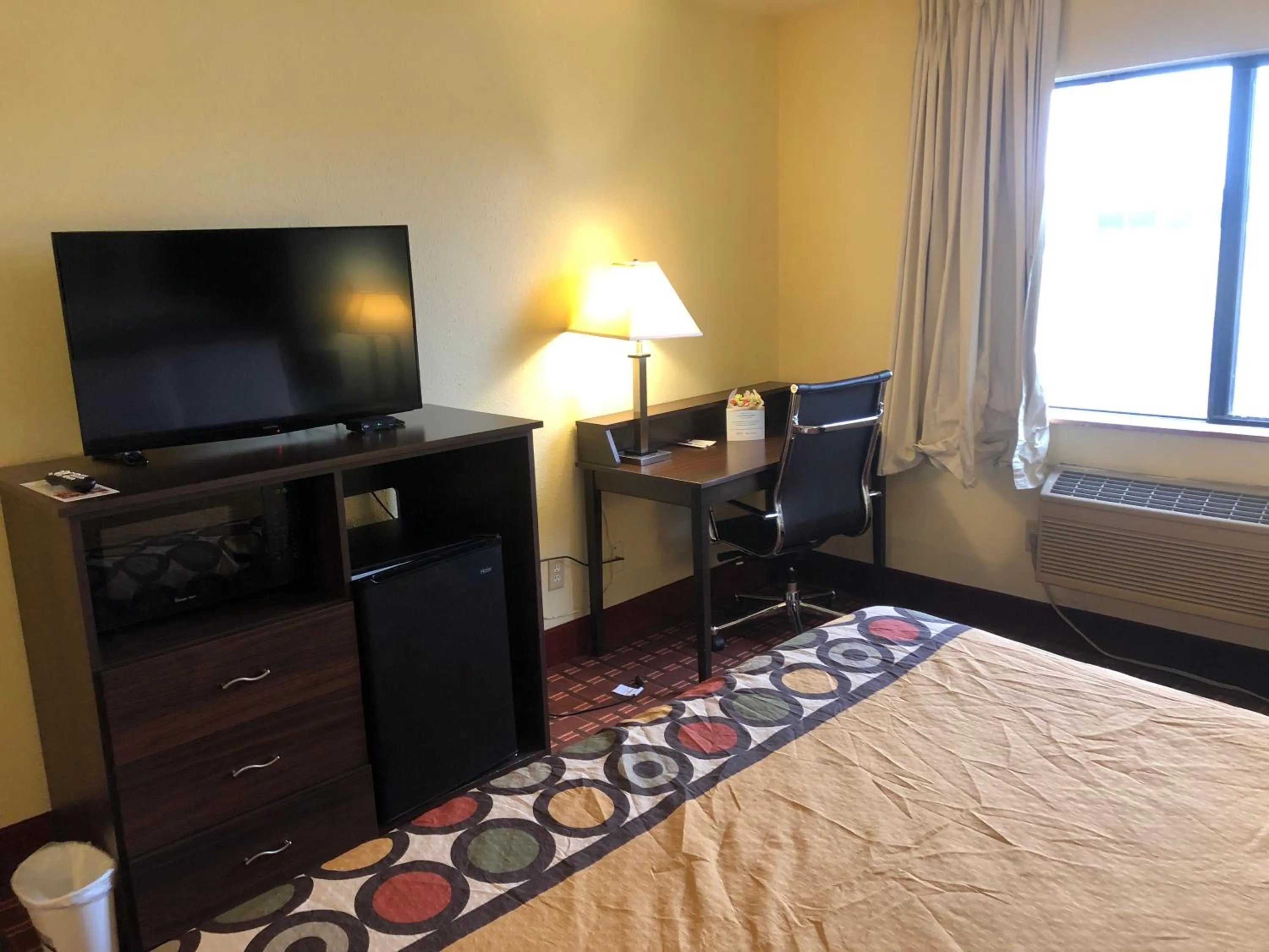 Bed in Super 8 by Wyndham Plover Stevens Point Area