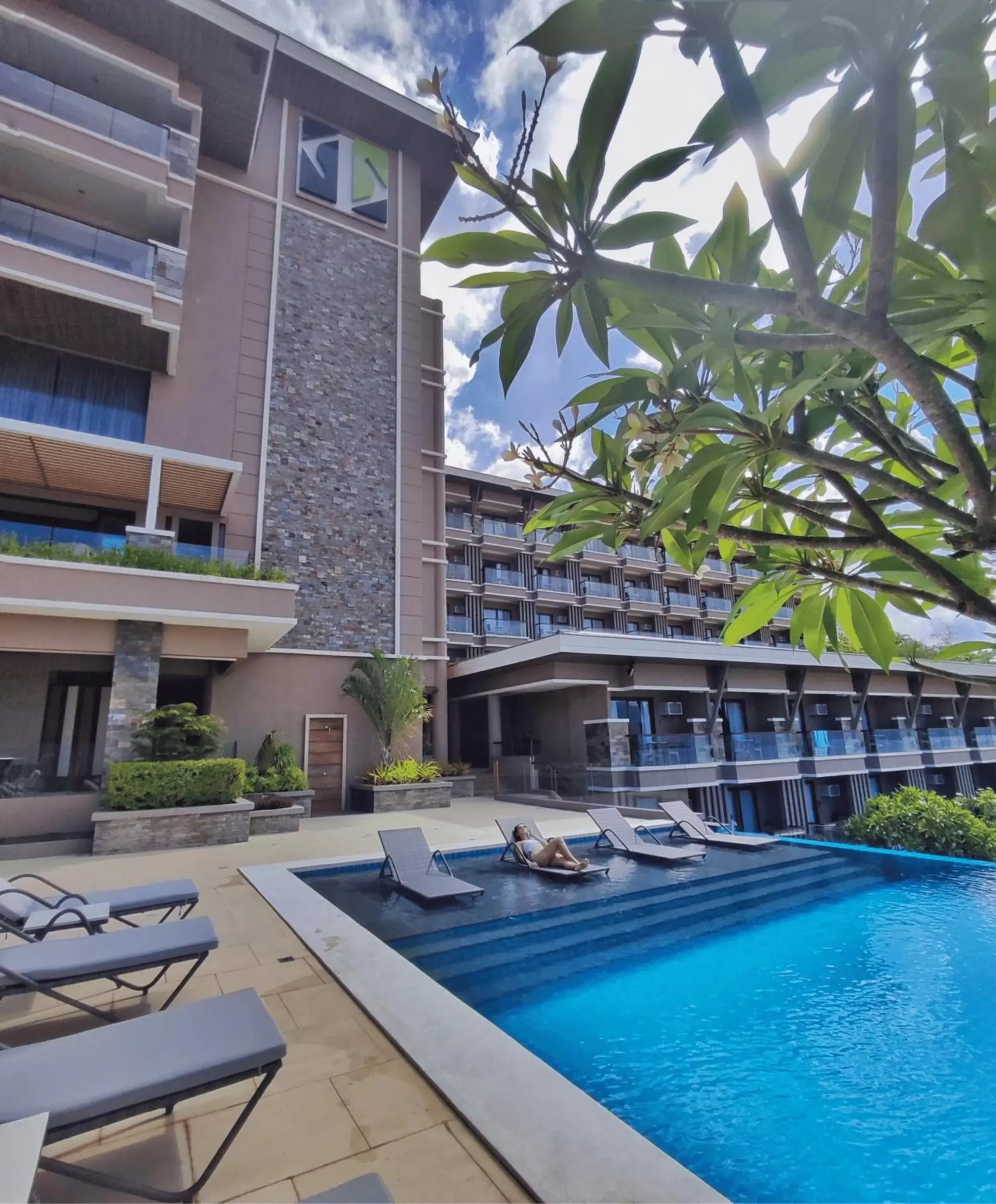 Property building in Zuri Resort Property building in Zuri Resort