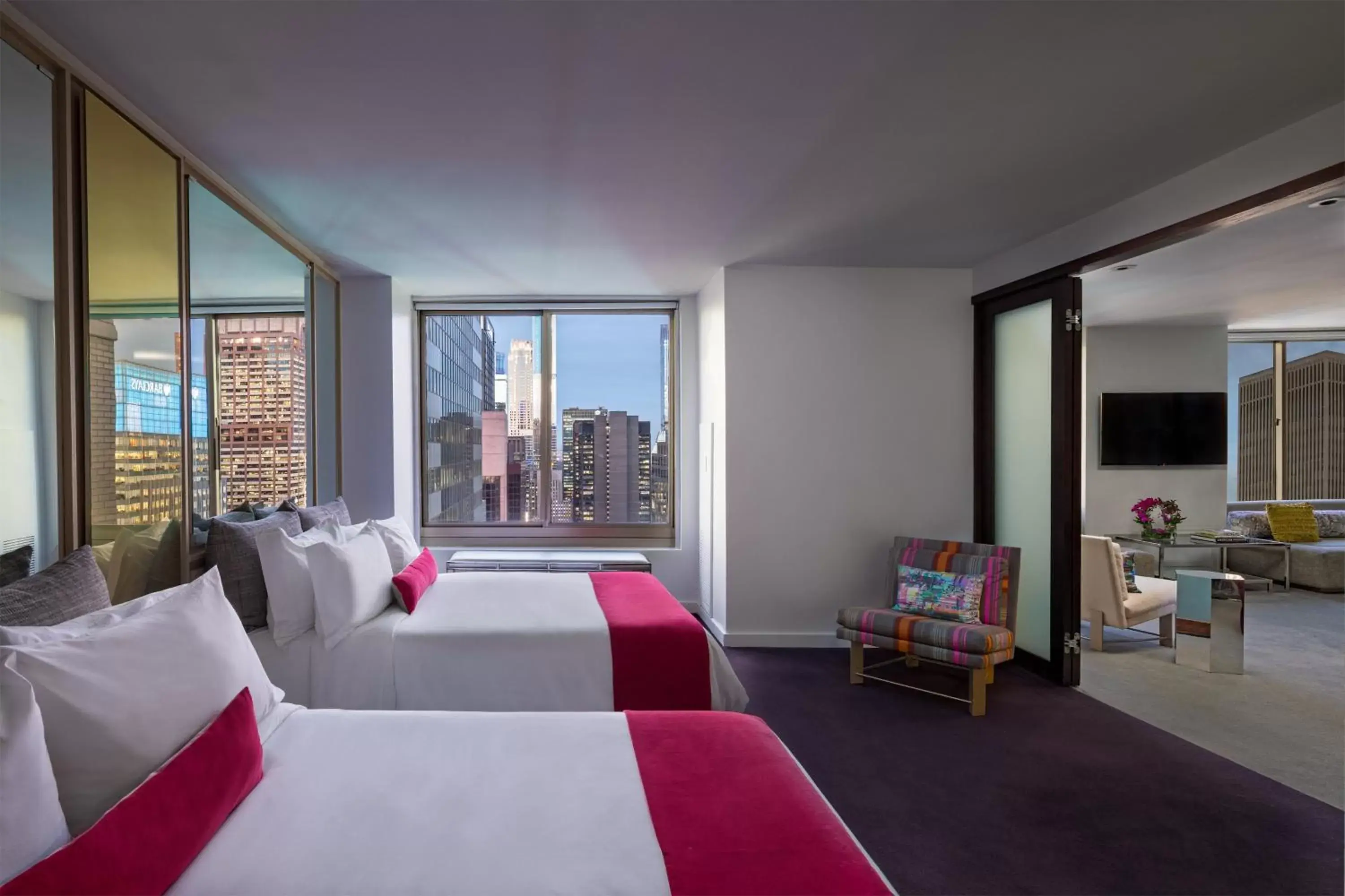 Bedroom in W New York - Times Square