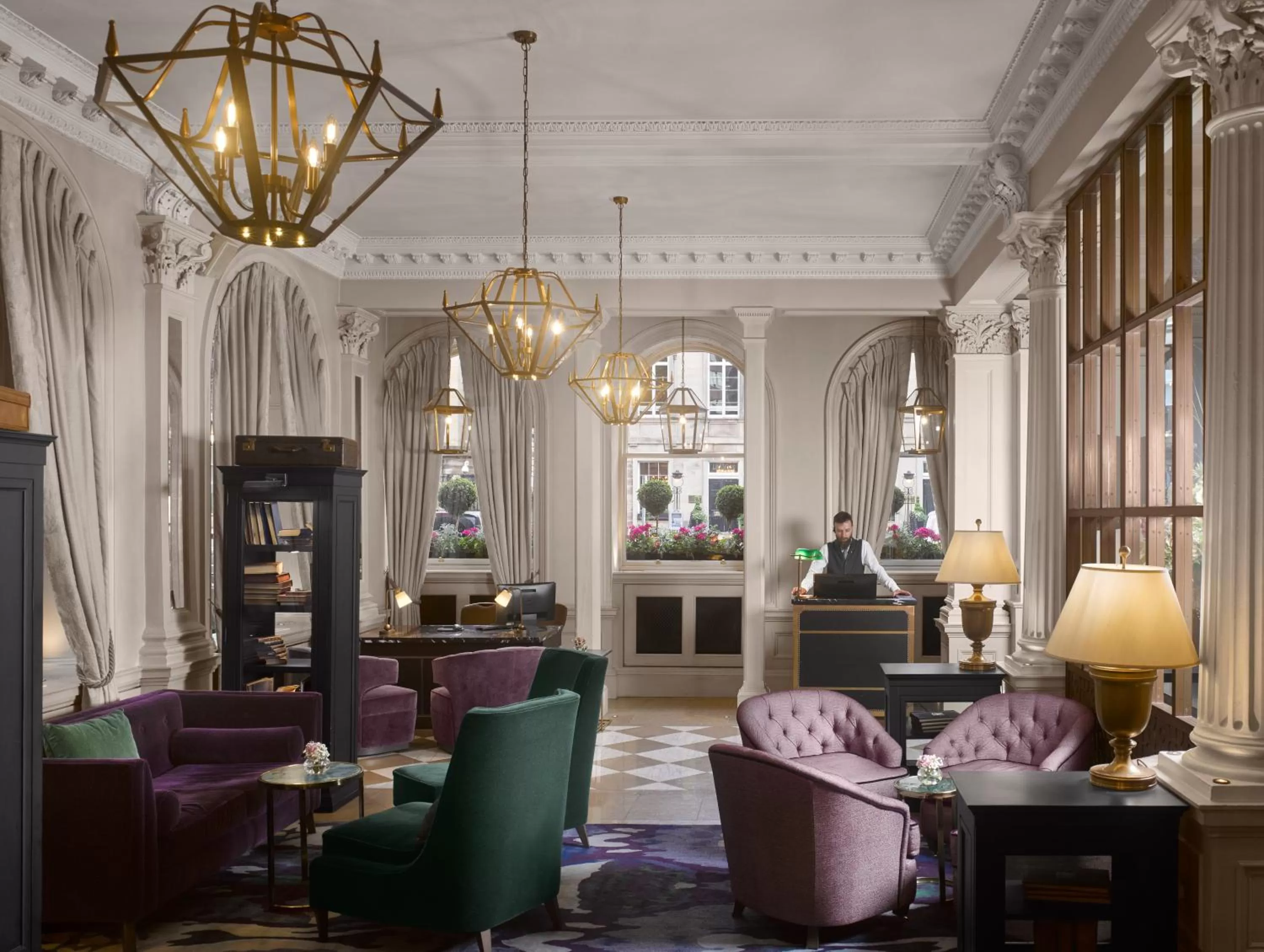 Lobby or reception in InterContinental Edinburgh The George by IHG