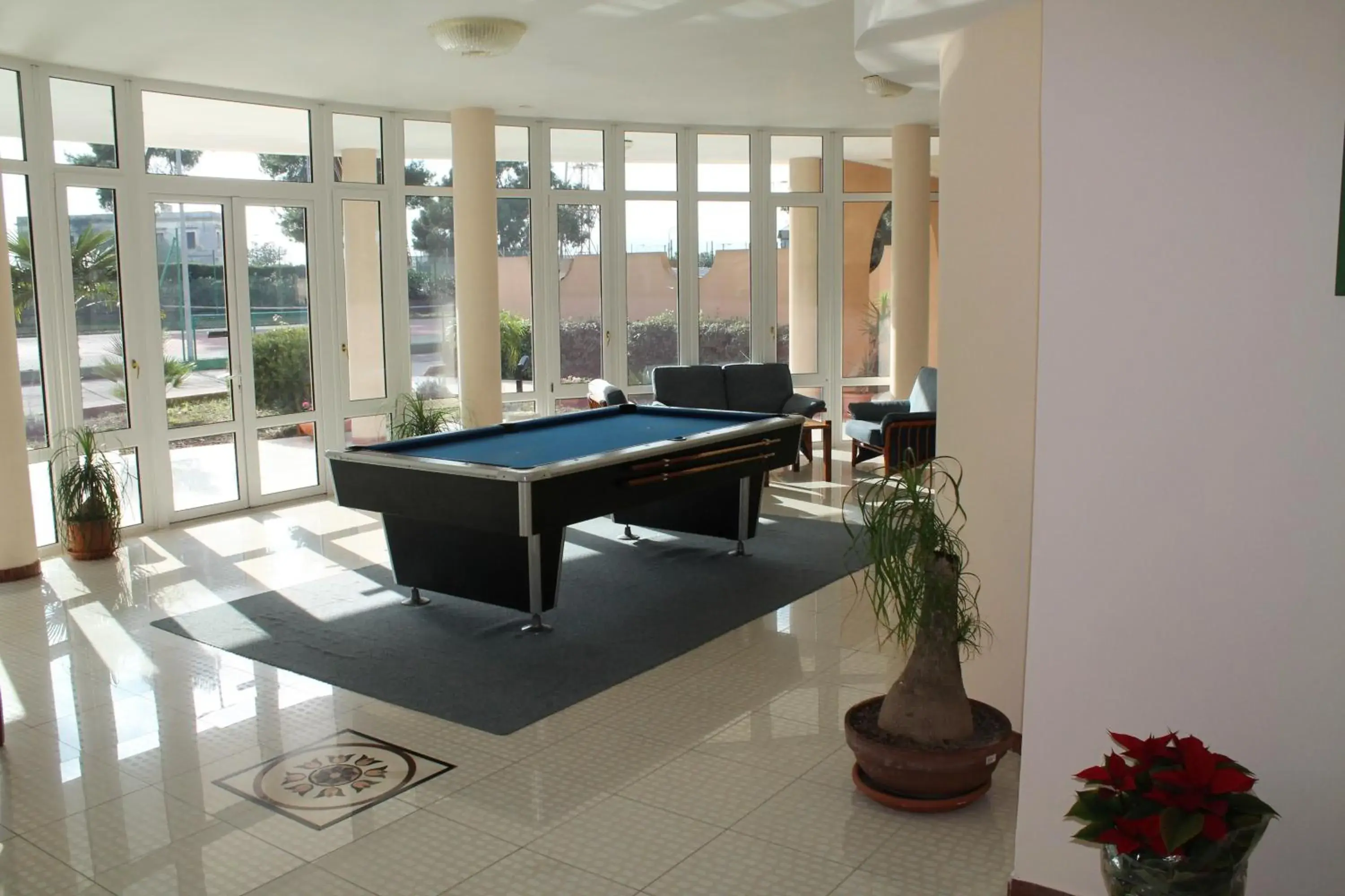 Table tennis, Billiards in Hotel Minerva