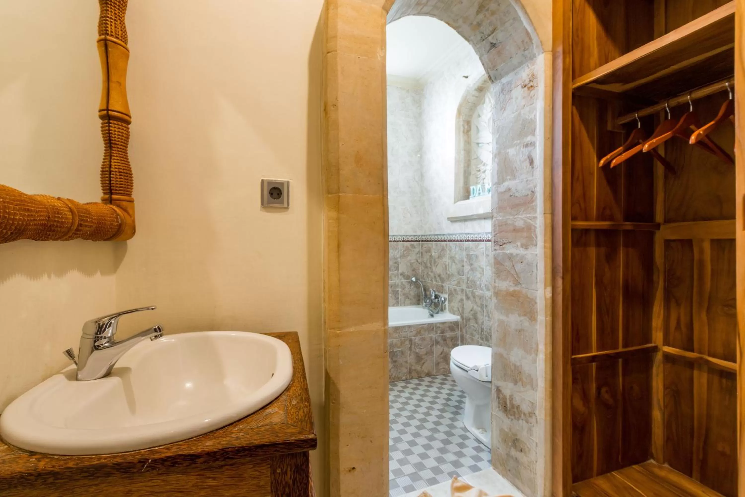 Bathroom in Ubud Aura Retreat