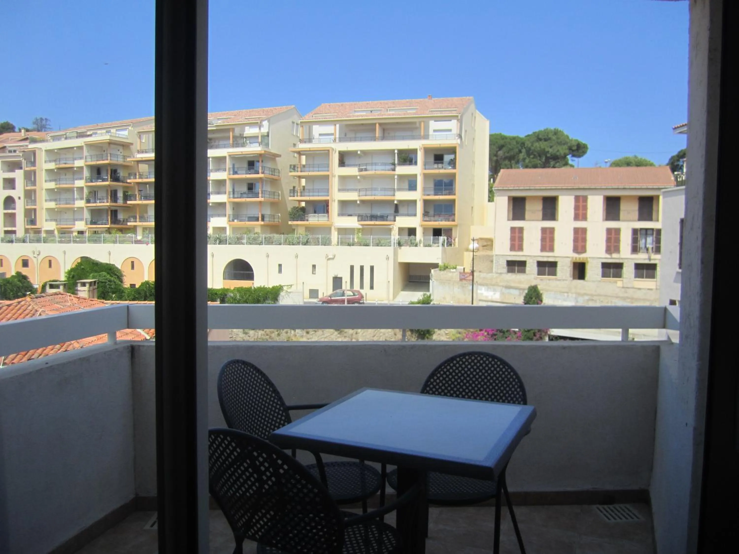 Balcony/Terrace in Hôtel Le Rocher