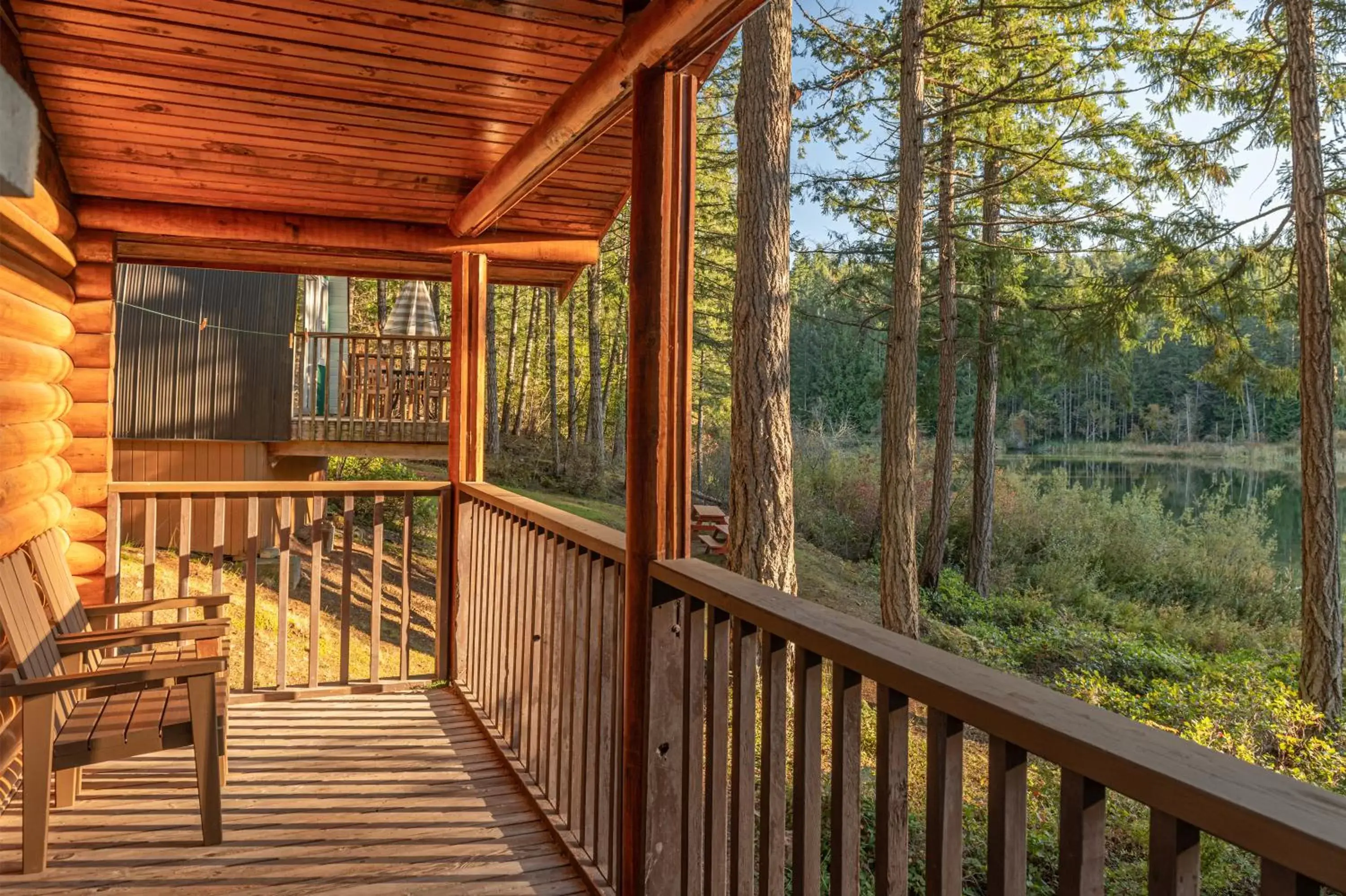 Balcony/Terrace in Cusheon Lake Resort