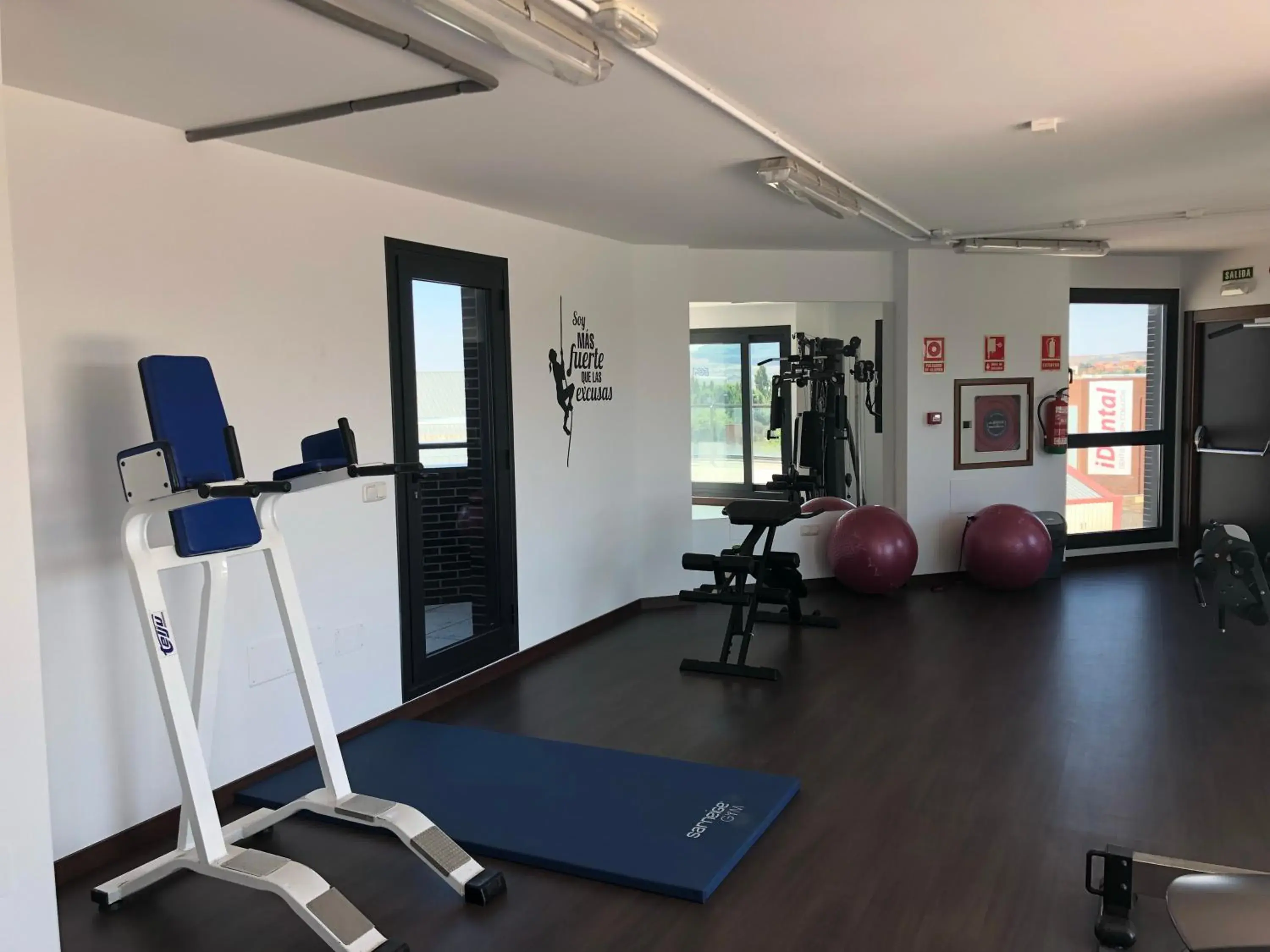 Fitness Center/Facilities in Hotel Río Hortega