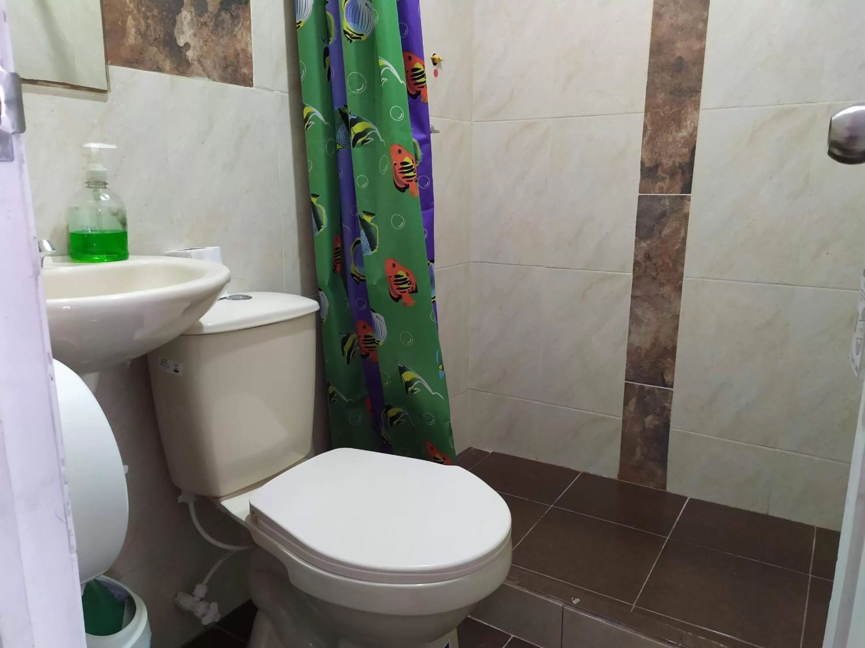 Bathroom in HOTEL LOS ÁNGELES