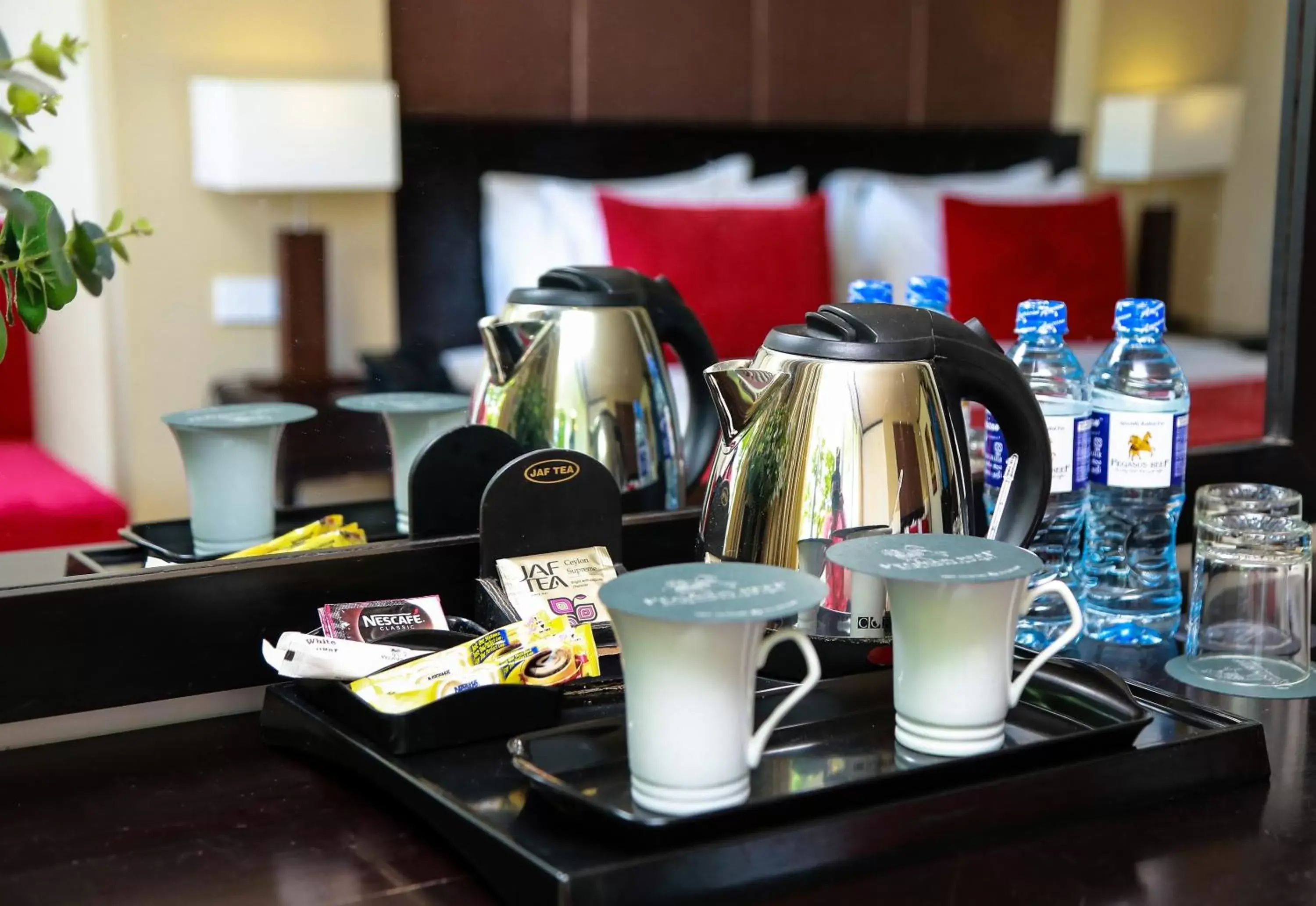 Coffee/tea facilities in Pegasus Reef Hotel