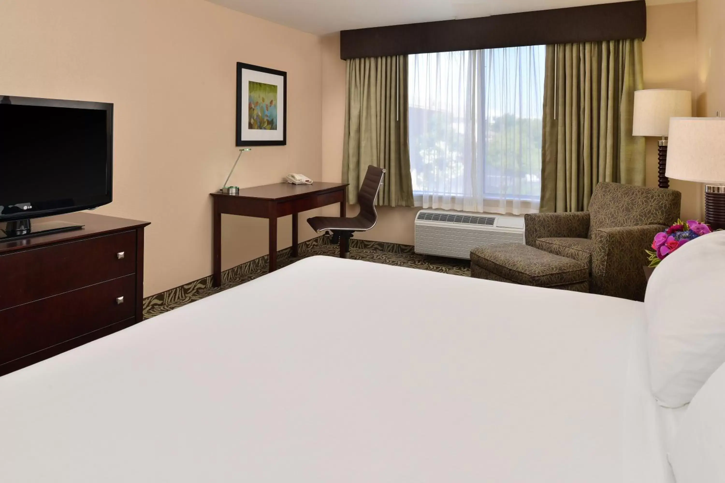 Photo of the whole room, TV/Entertainment Center in Holiday Inn Express Fresno River Park Highway 41, an IHG Hotel