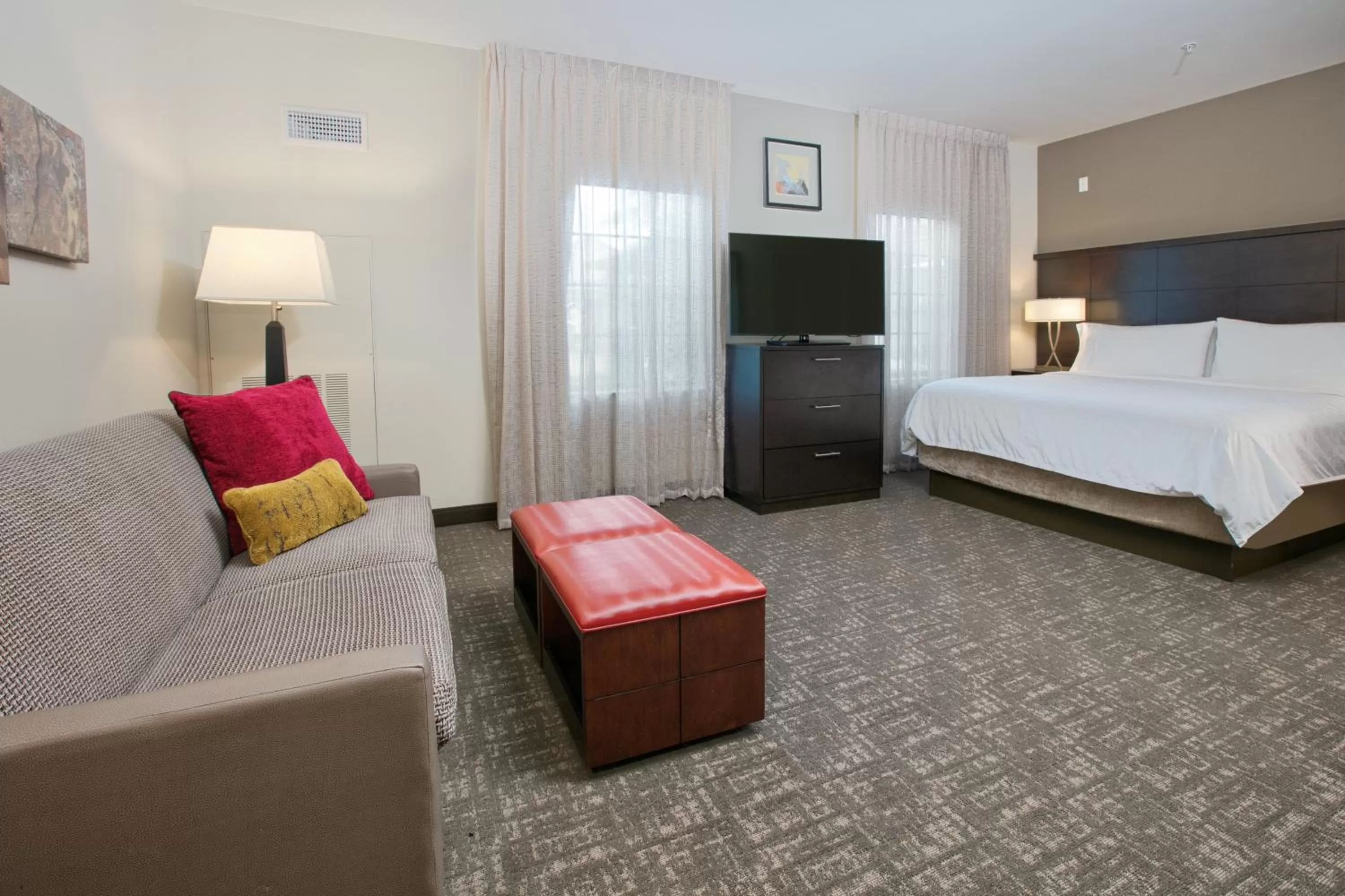 Photo of the whole room, Bed in Staybridge Suites Plano - Richardson Area by IHG