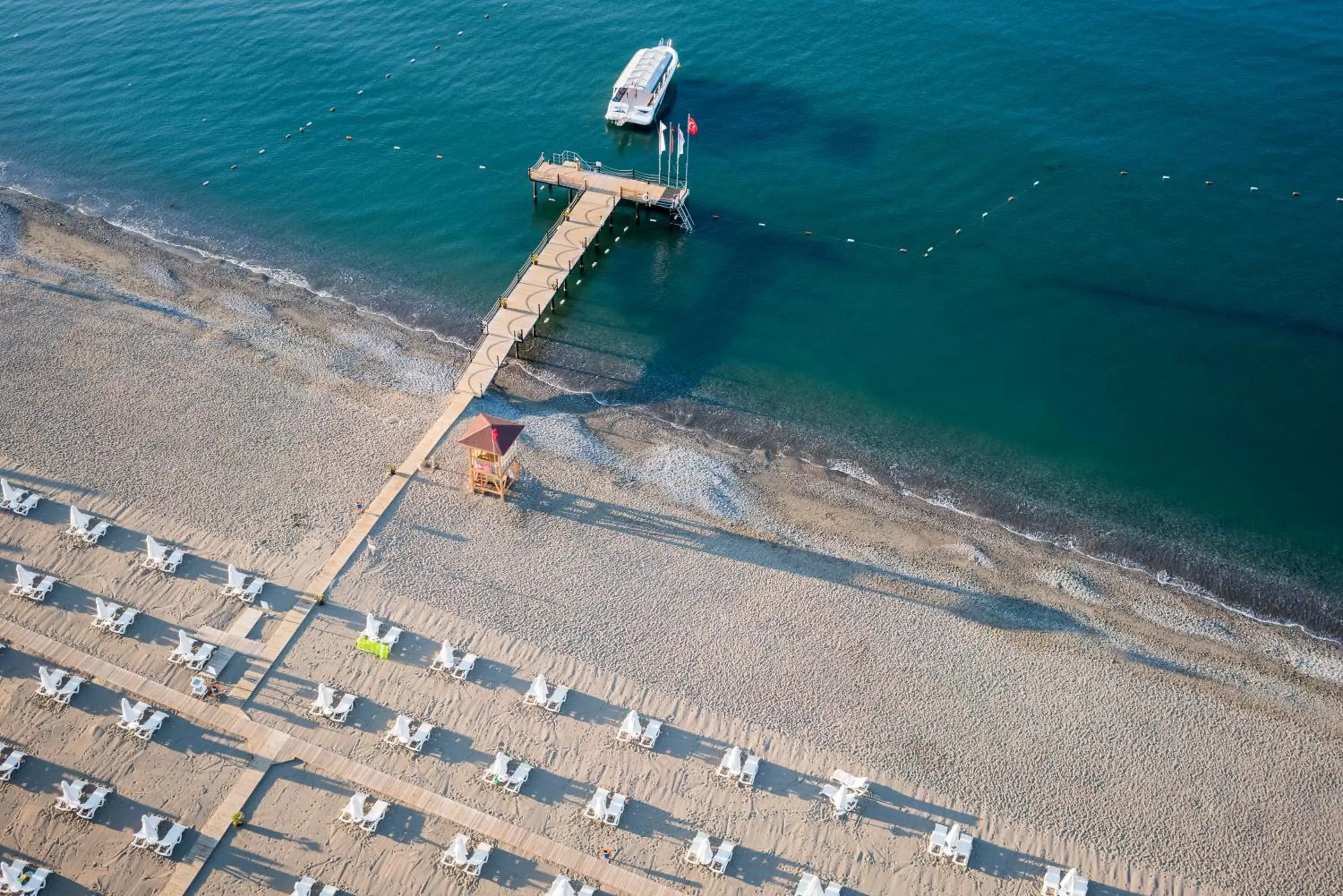 Beach, Bird's-eye View in Akra Fethiye Tui Blue Sensatori - Ultra All Inclusive