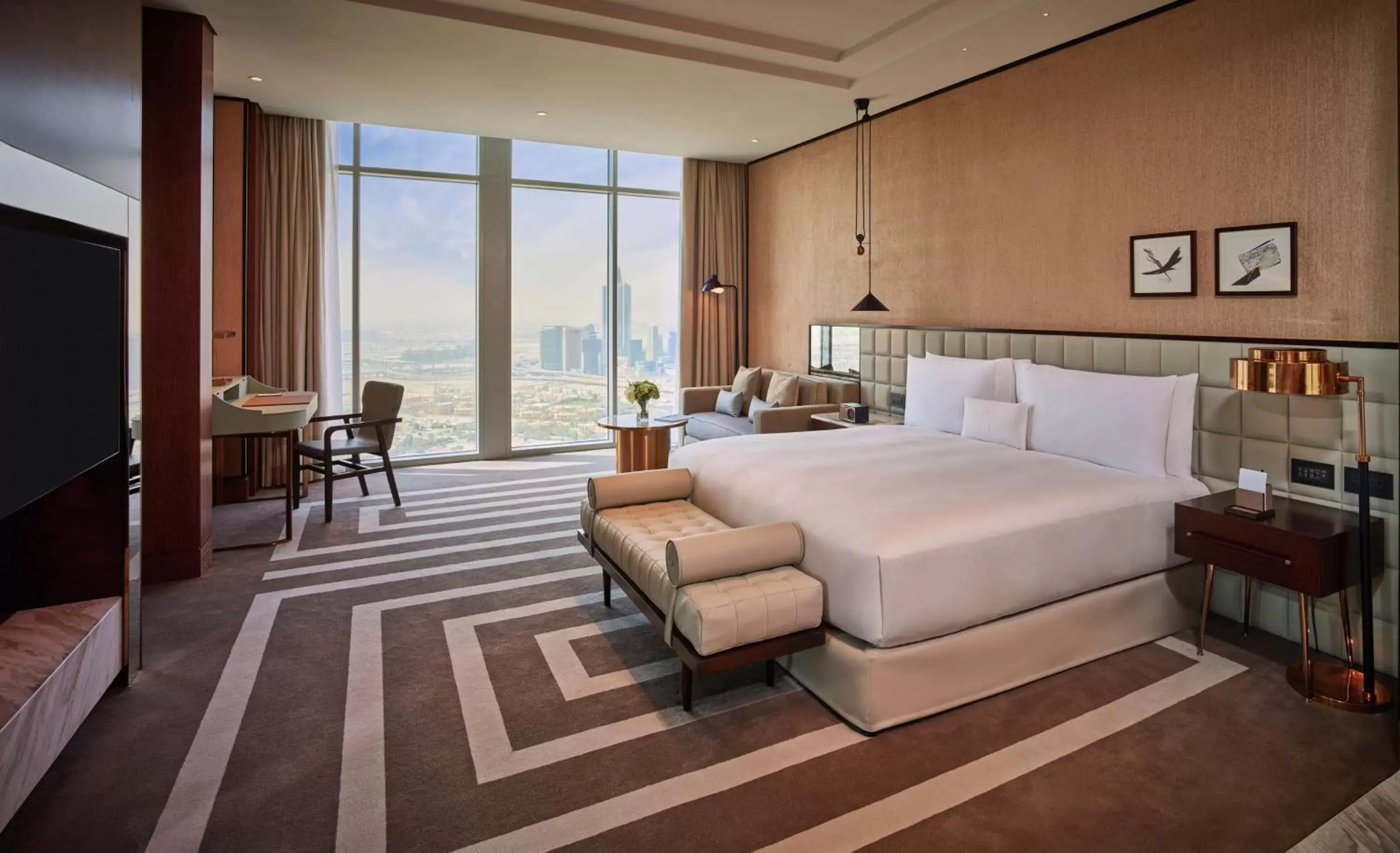 Living room in Waldorf Astoria Dubai International Financial Centre