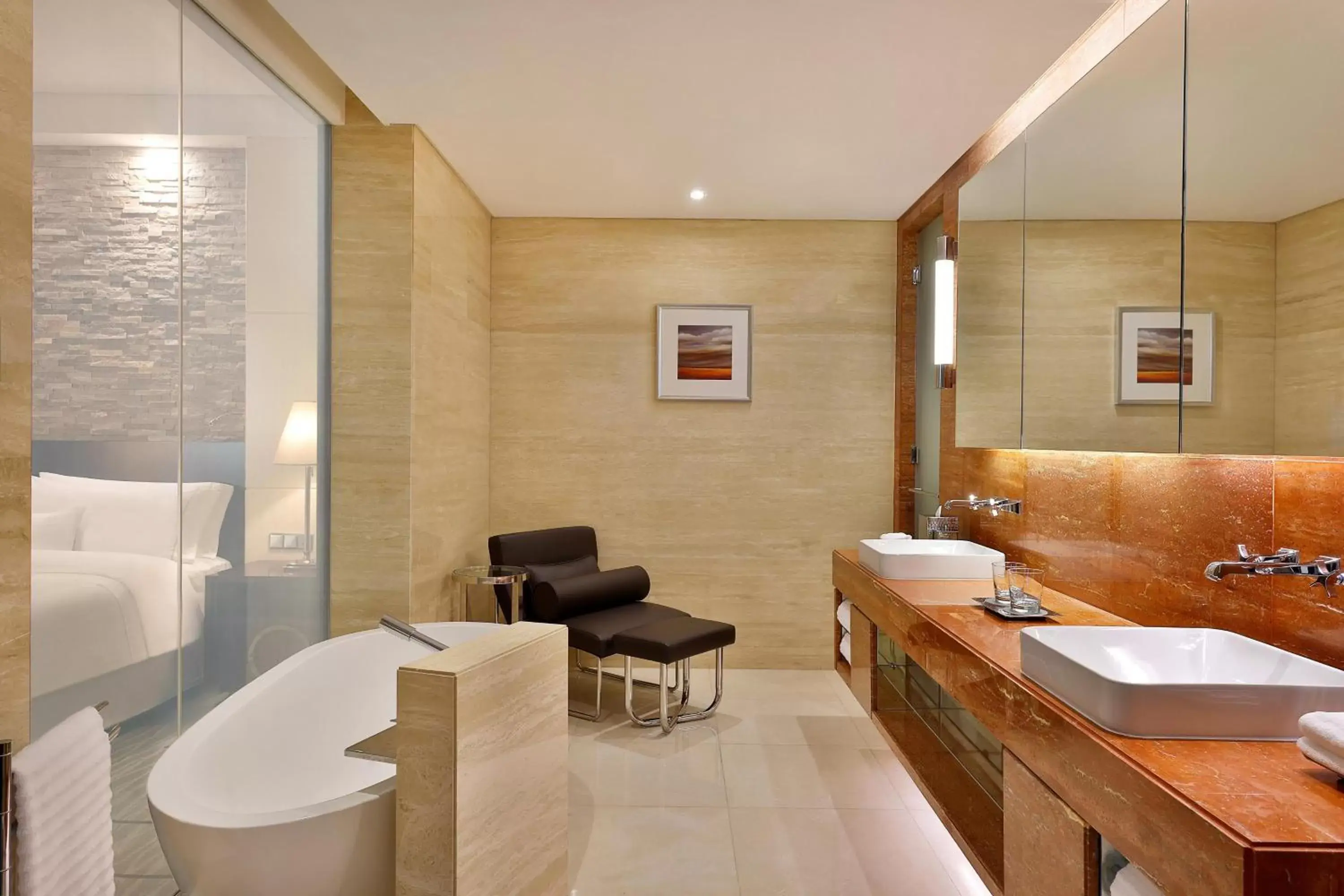 Bathroom in The Westin City Centre Bahrain