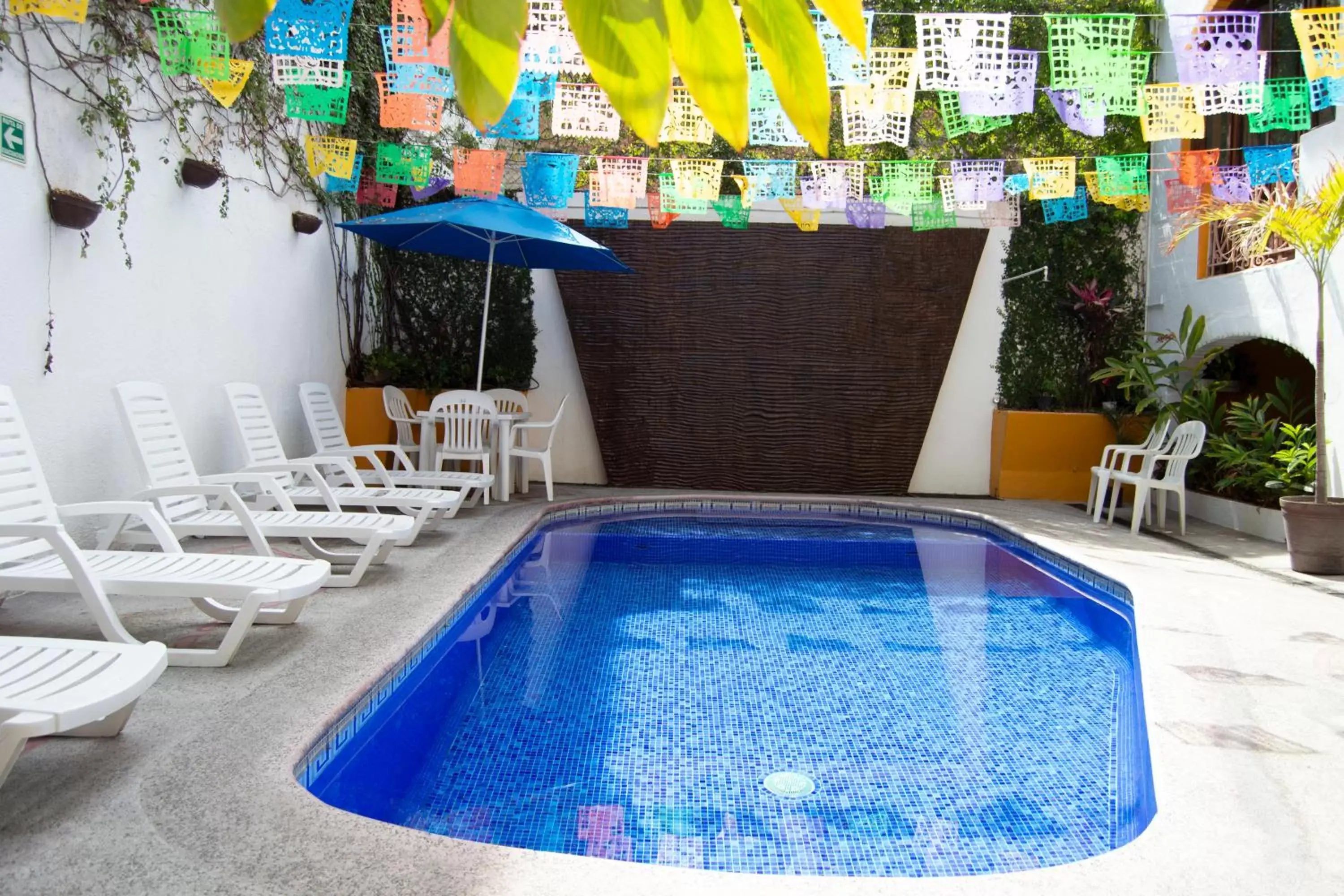 Swimming Pool in Hotel Hacienda de Vallarta Centro