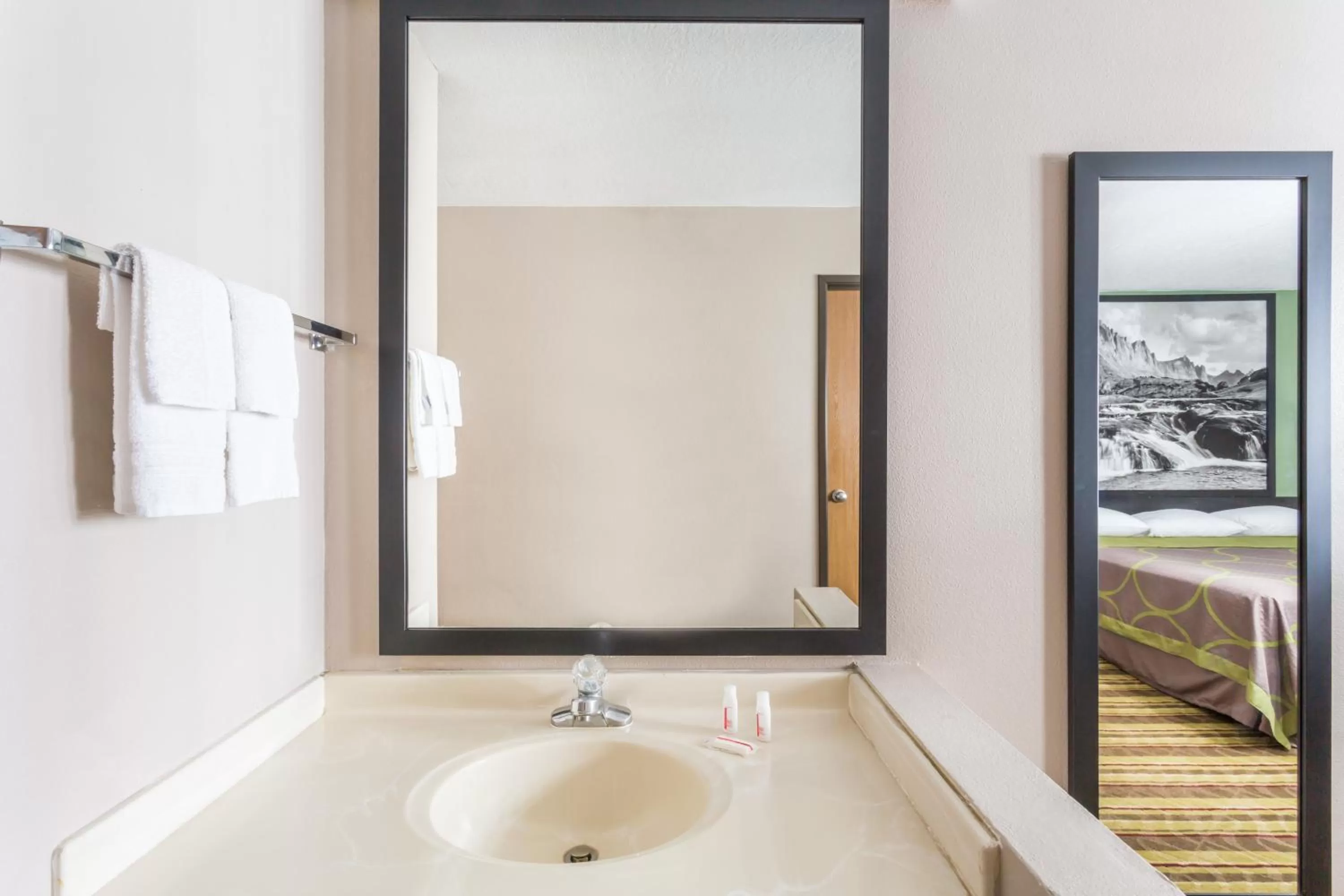 King Room with Two King Beds in Super 8 by Wyndham Rock Springs