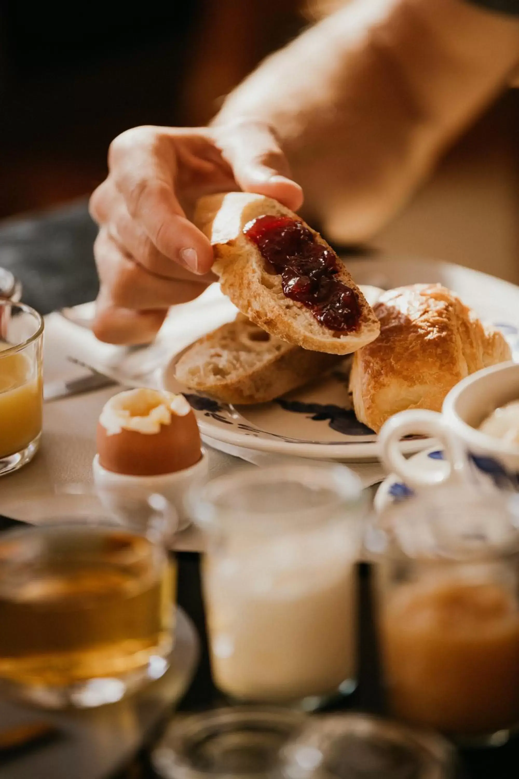 Breakfast, Food in Hotel Spa Azteca Barcelonnette