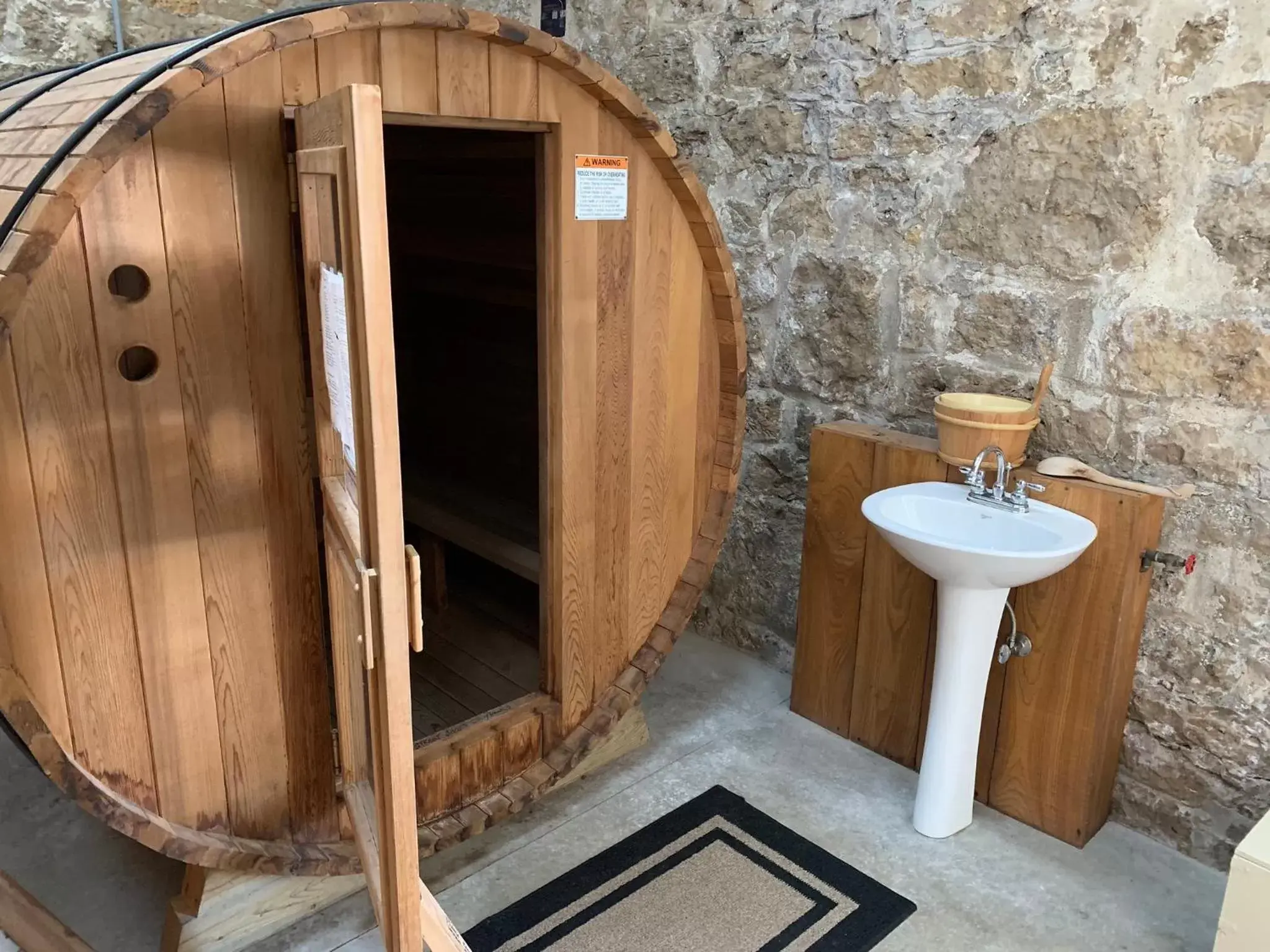 Sauna, Bathroom in Abe's Spring Street Guest House