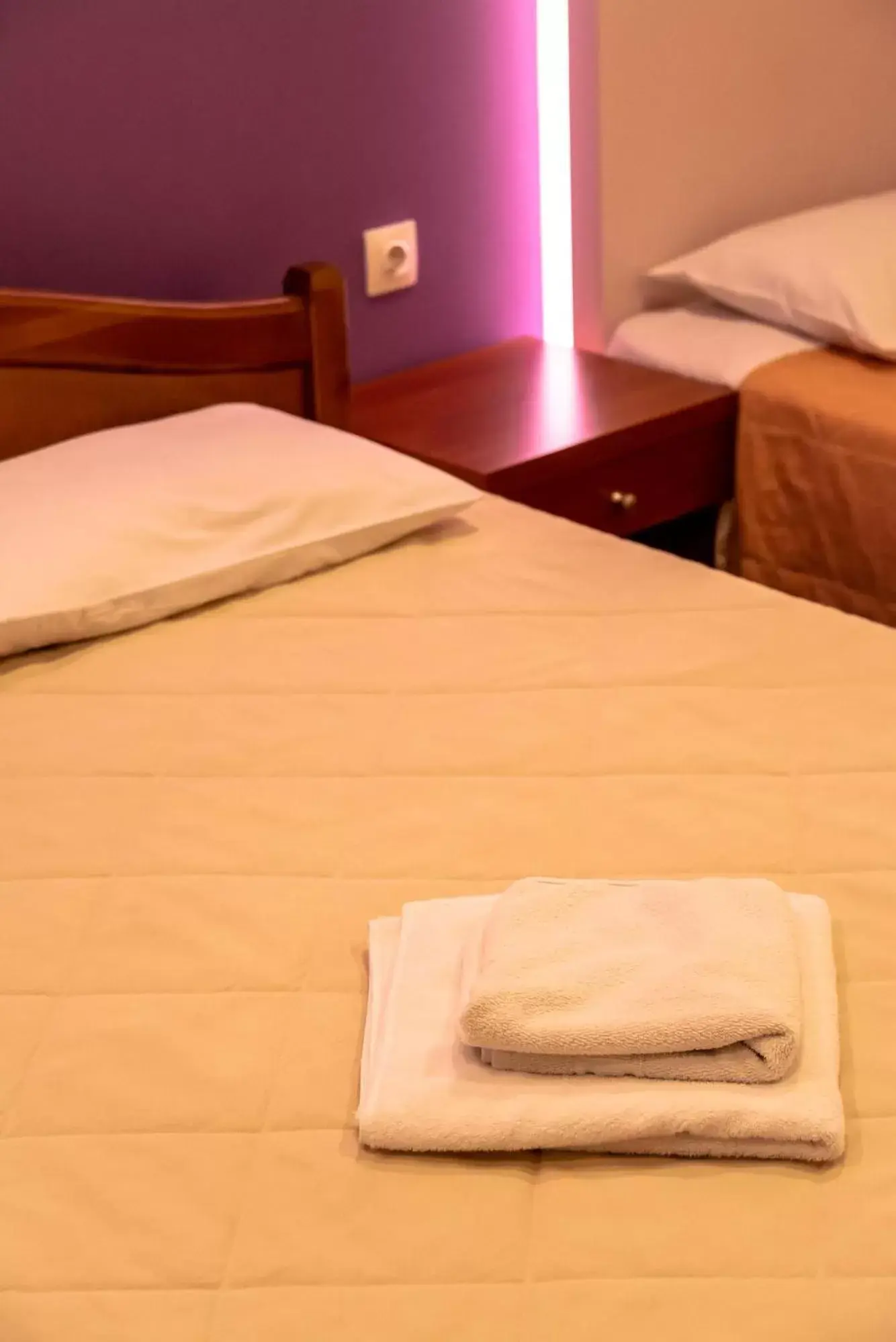 Bed in Telis Hotel