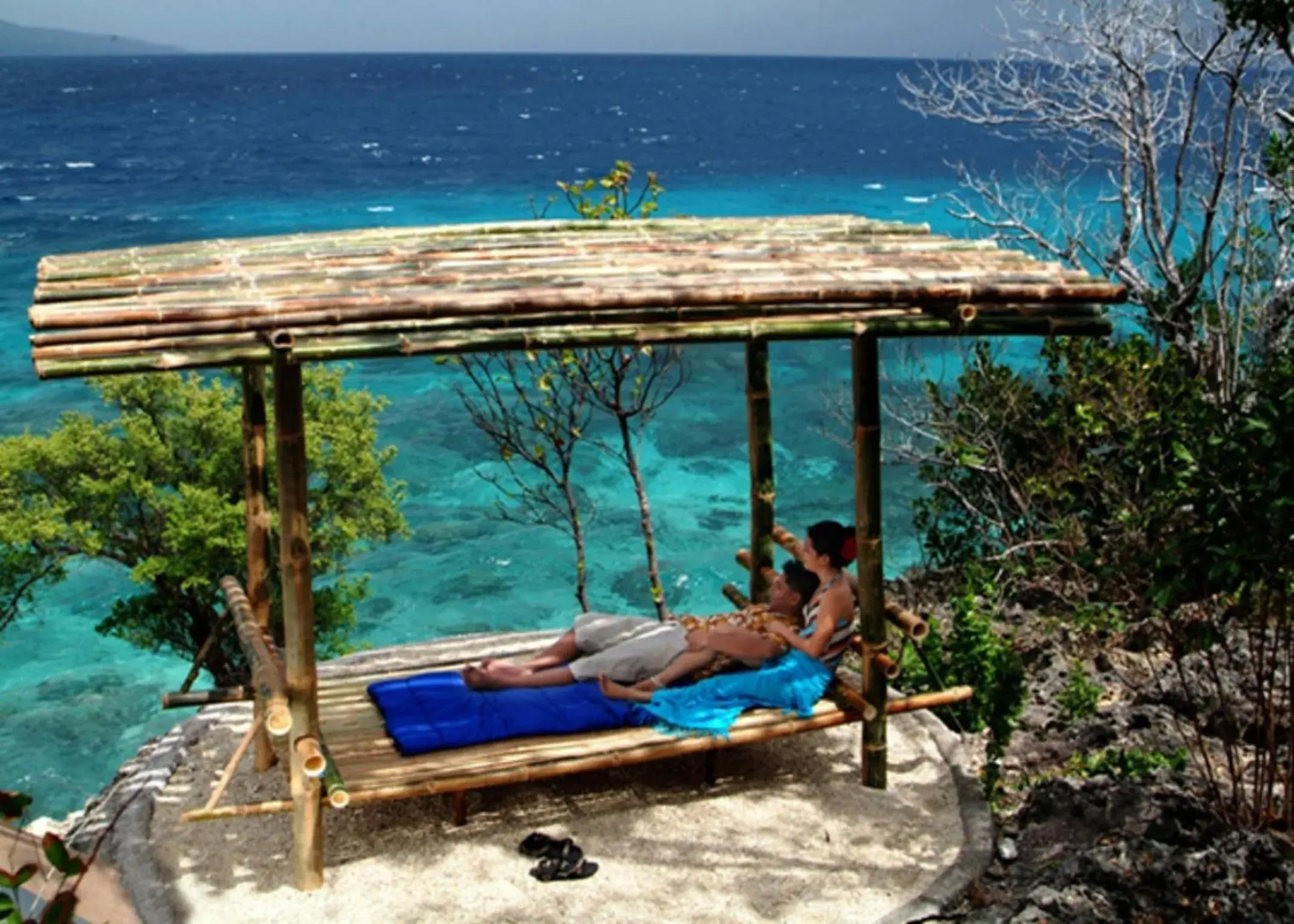 Facade/entrance in Bluewater Sumilon Island Resort