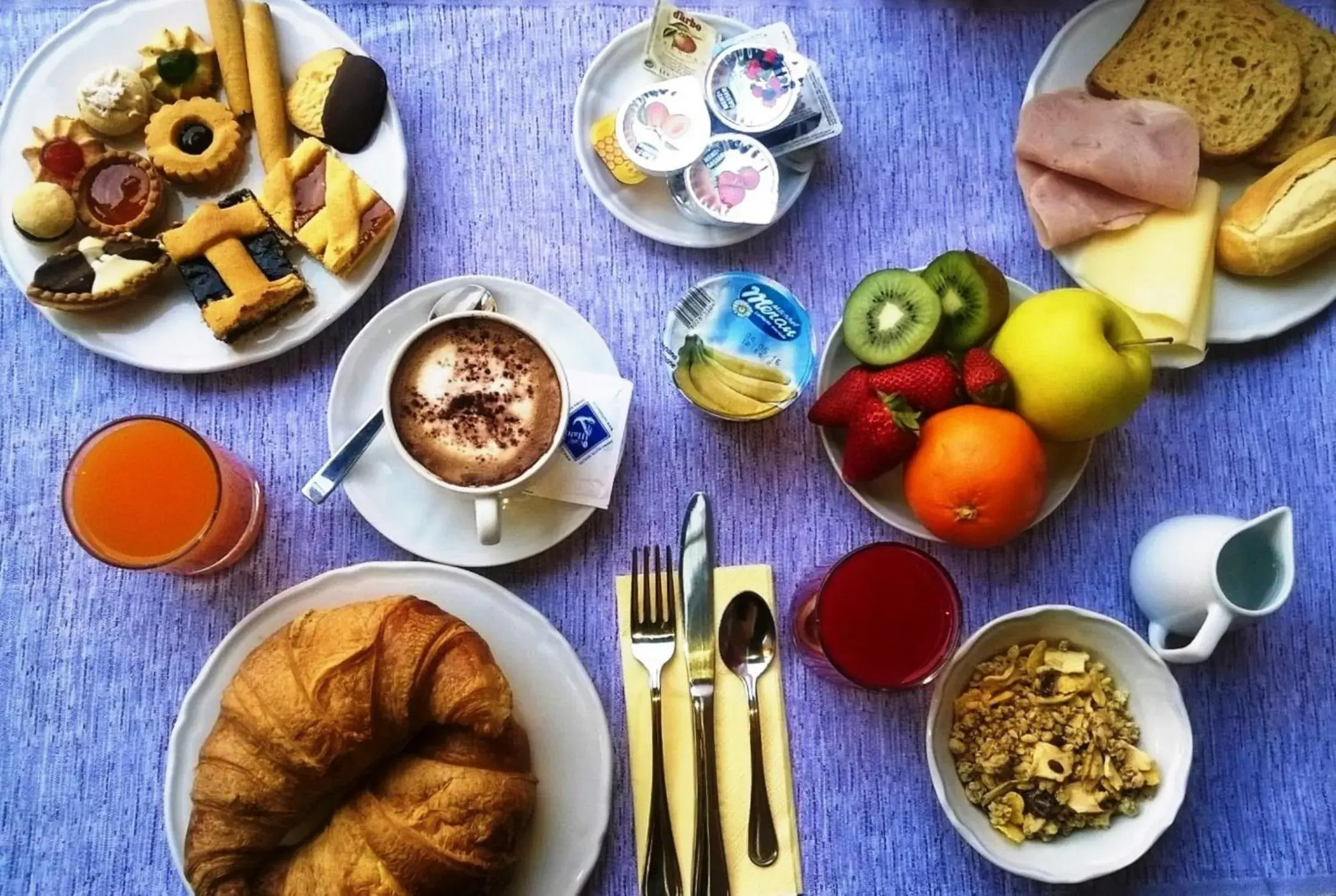 Spring, Breakfast in Hotel Rosignano