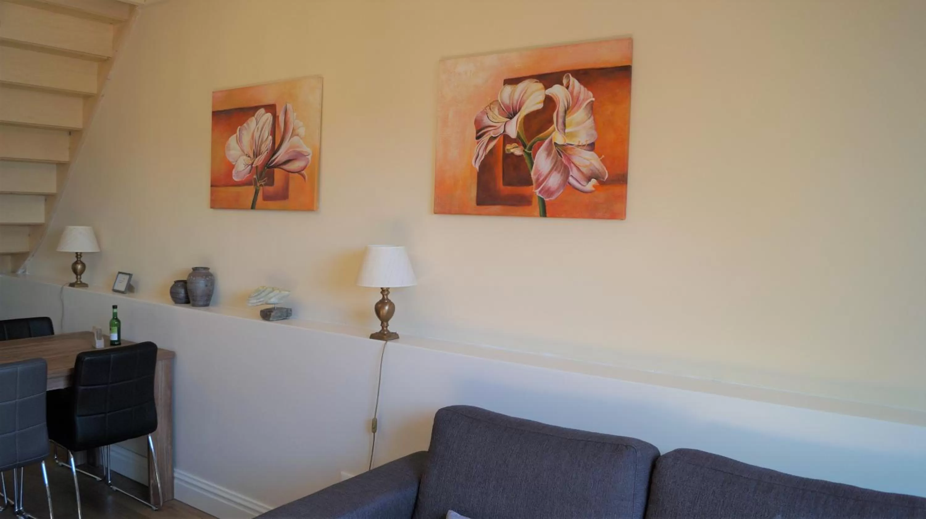 Living room in B&B Johannes-Hoeve