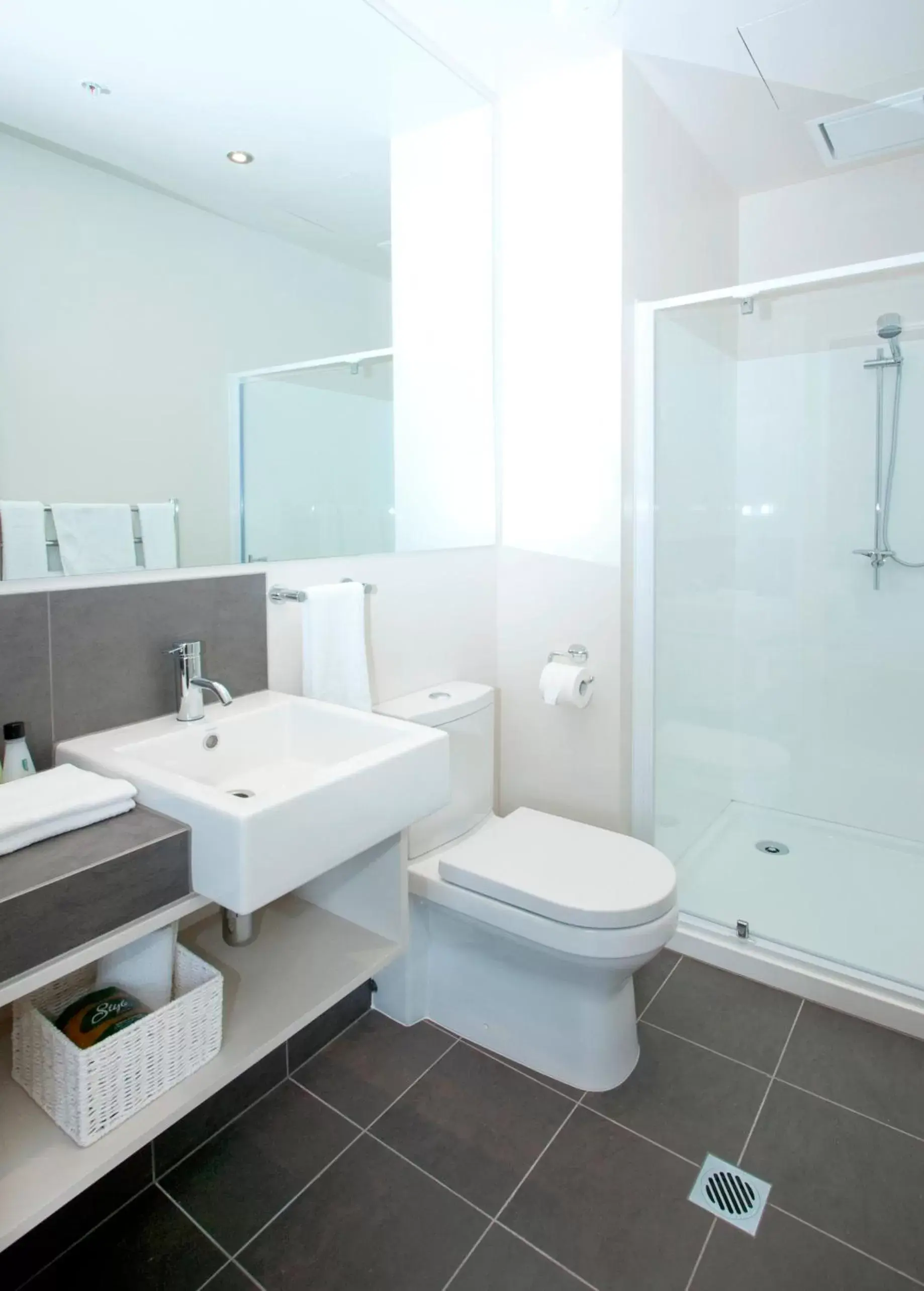 Bathroom in Quest Carlaw Park Serviced Apartments