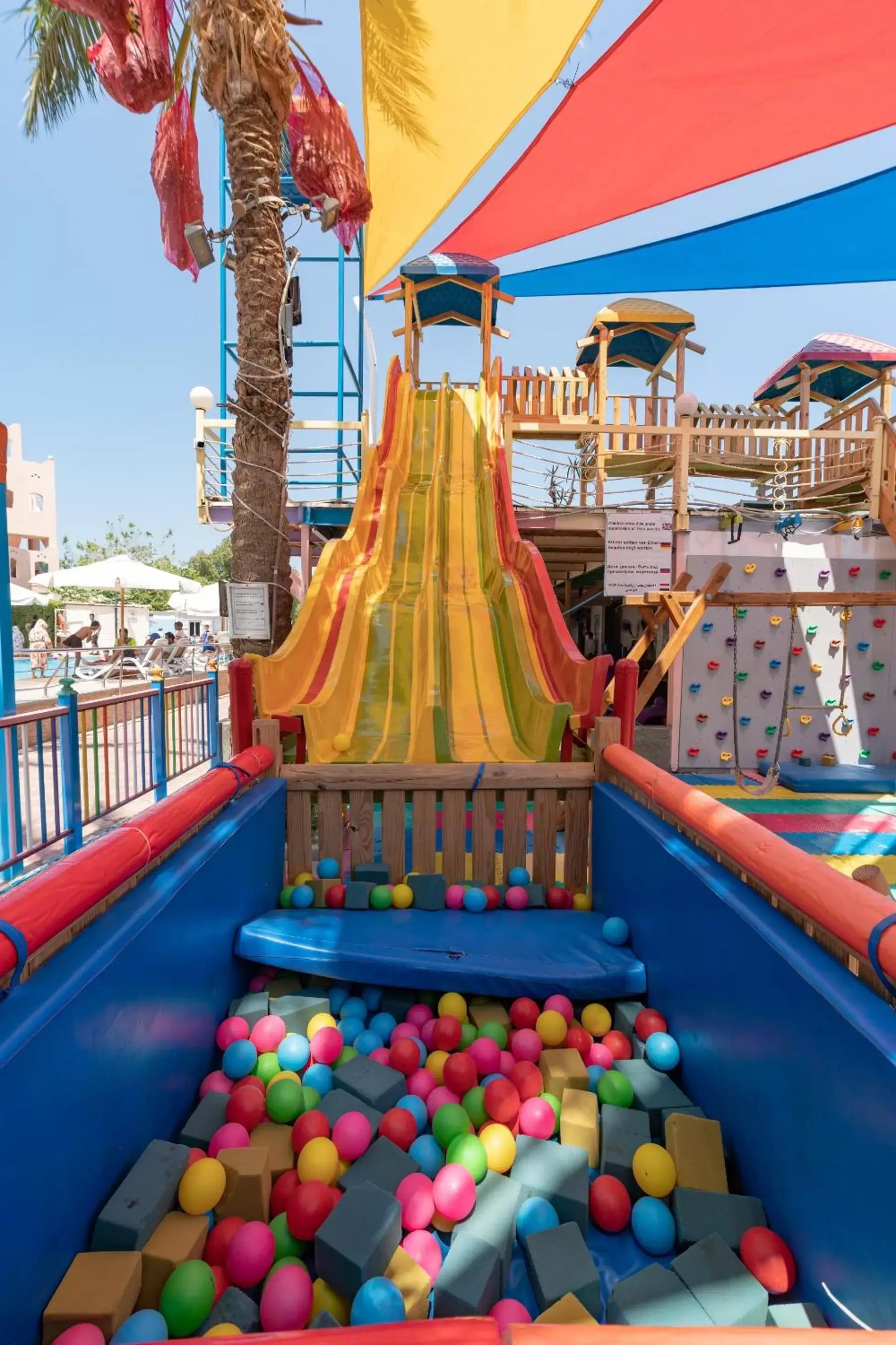 Children play ground in MinaMark Beach Resort for Families and Couples Only