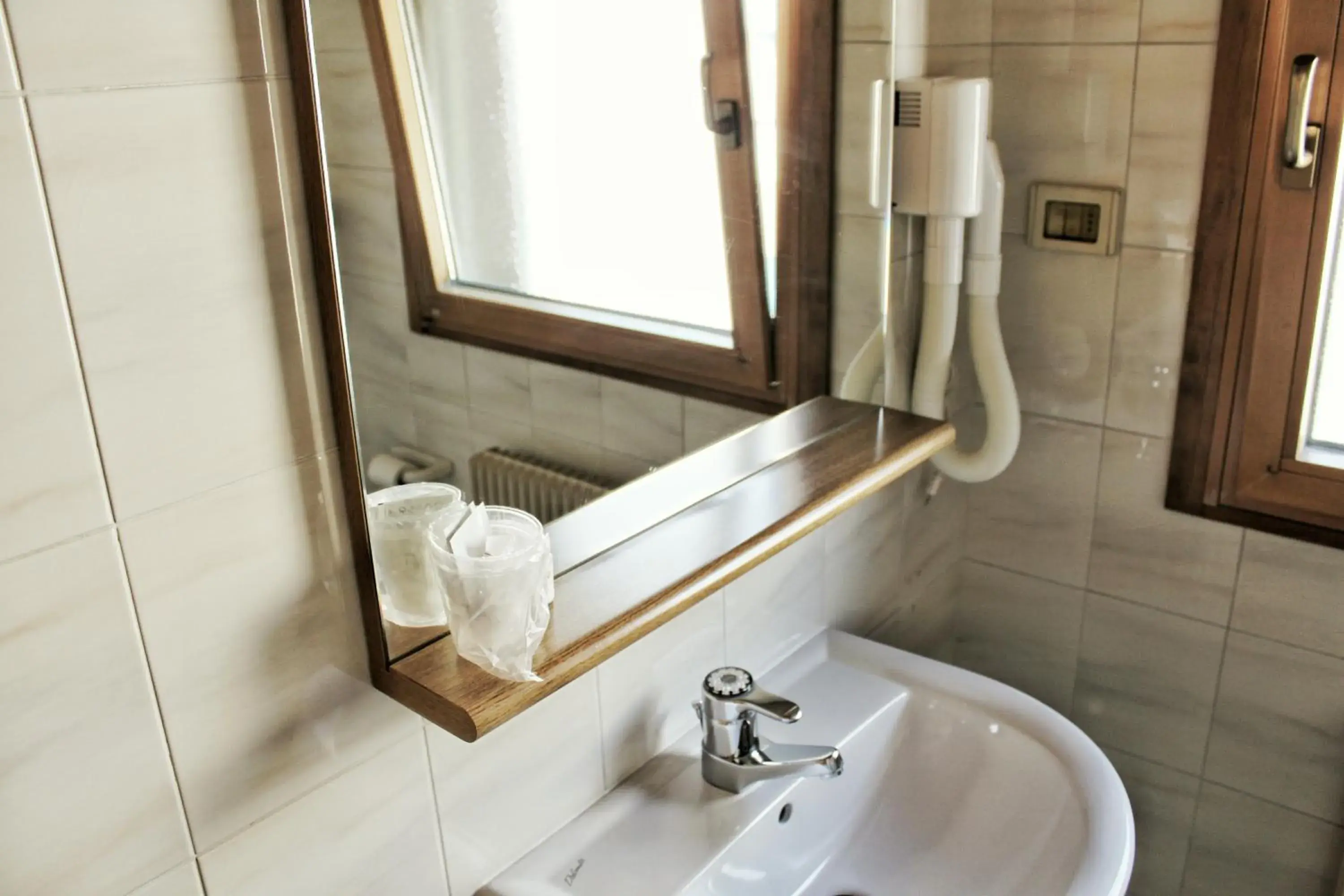 Bathroom in Albergo Hofer