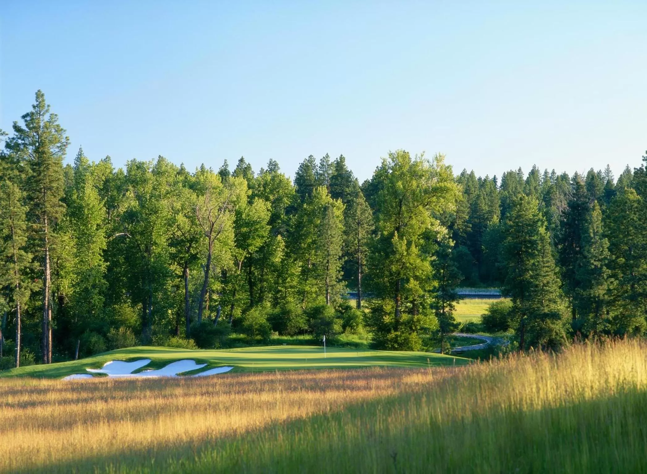 Golfcourse in Coeur D'Alene Casino Resort Hotel