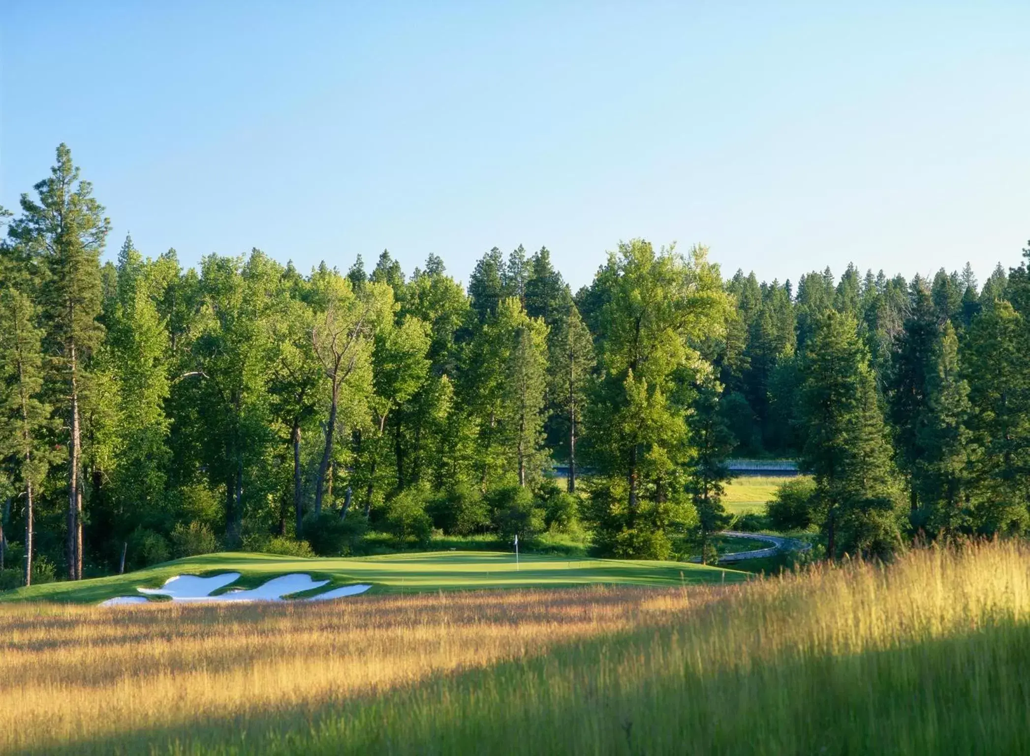 Golfcourse in Coeur D'Alene Casino Resort Hotel