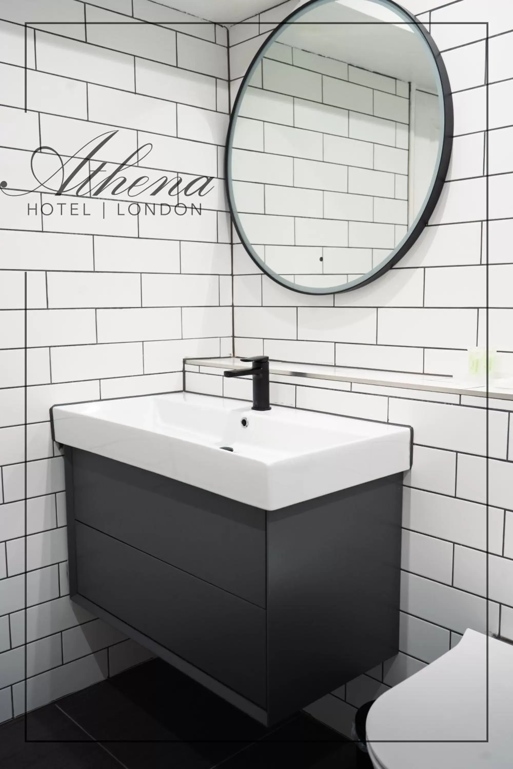 Bathroom in Athena Hotel