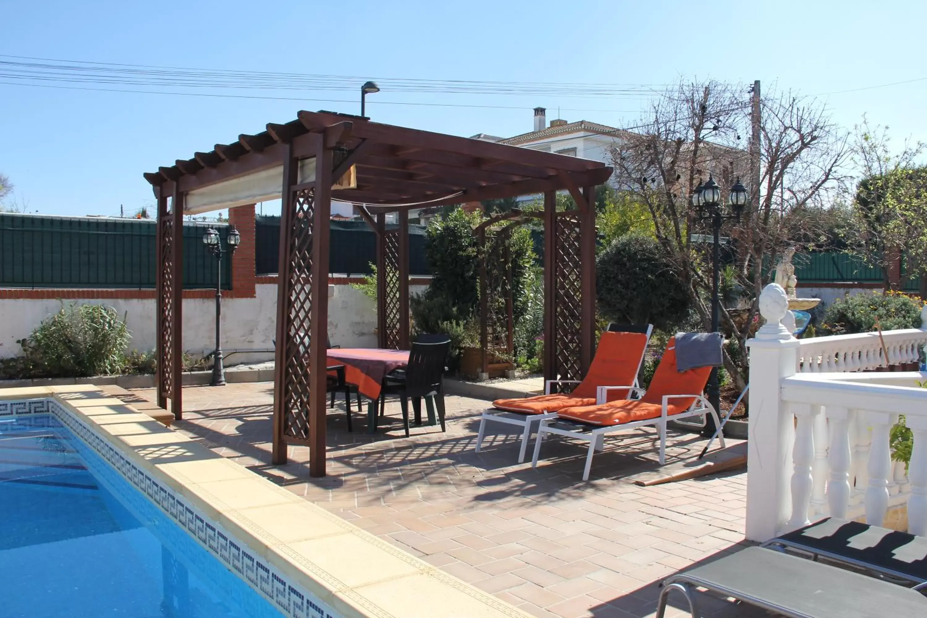 Balcony/Terrace, Swimming Pool in B&b Casa Flamenca