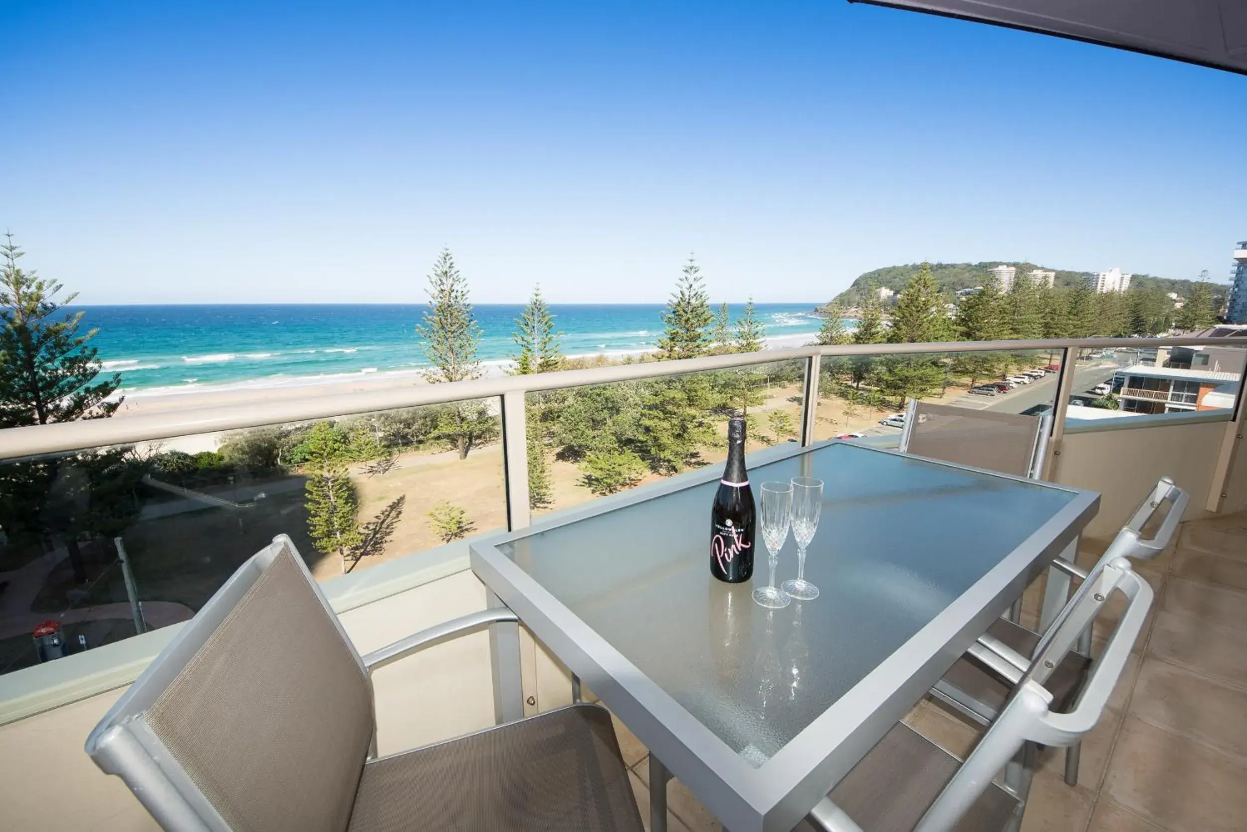 Balcony/Terrace in Wyuna Beachfront Holiday Apartments