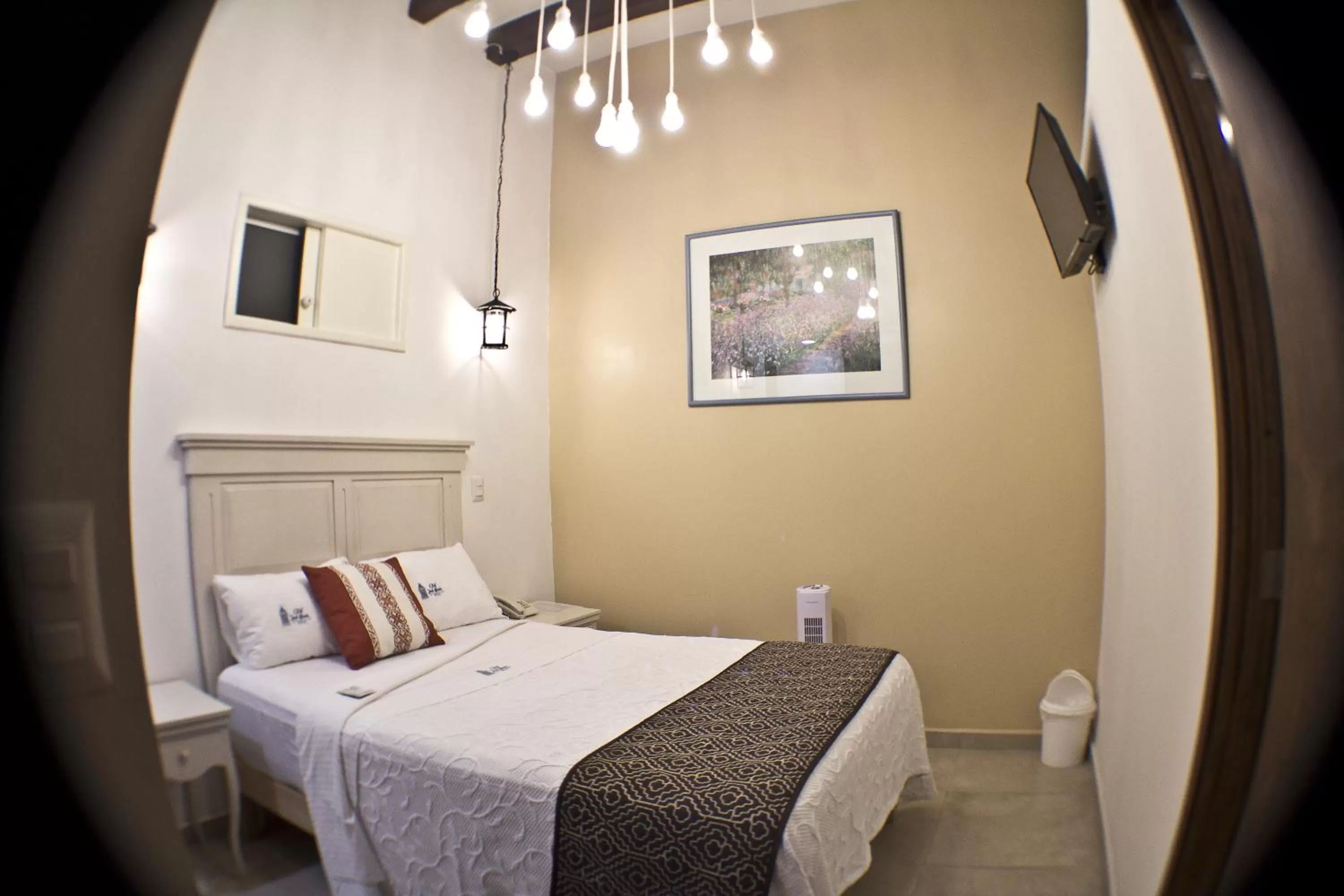 Decorative detail, Bed in Casa Jose Maria