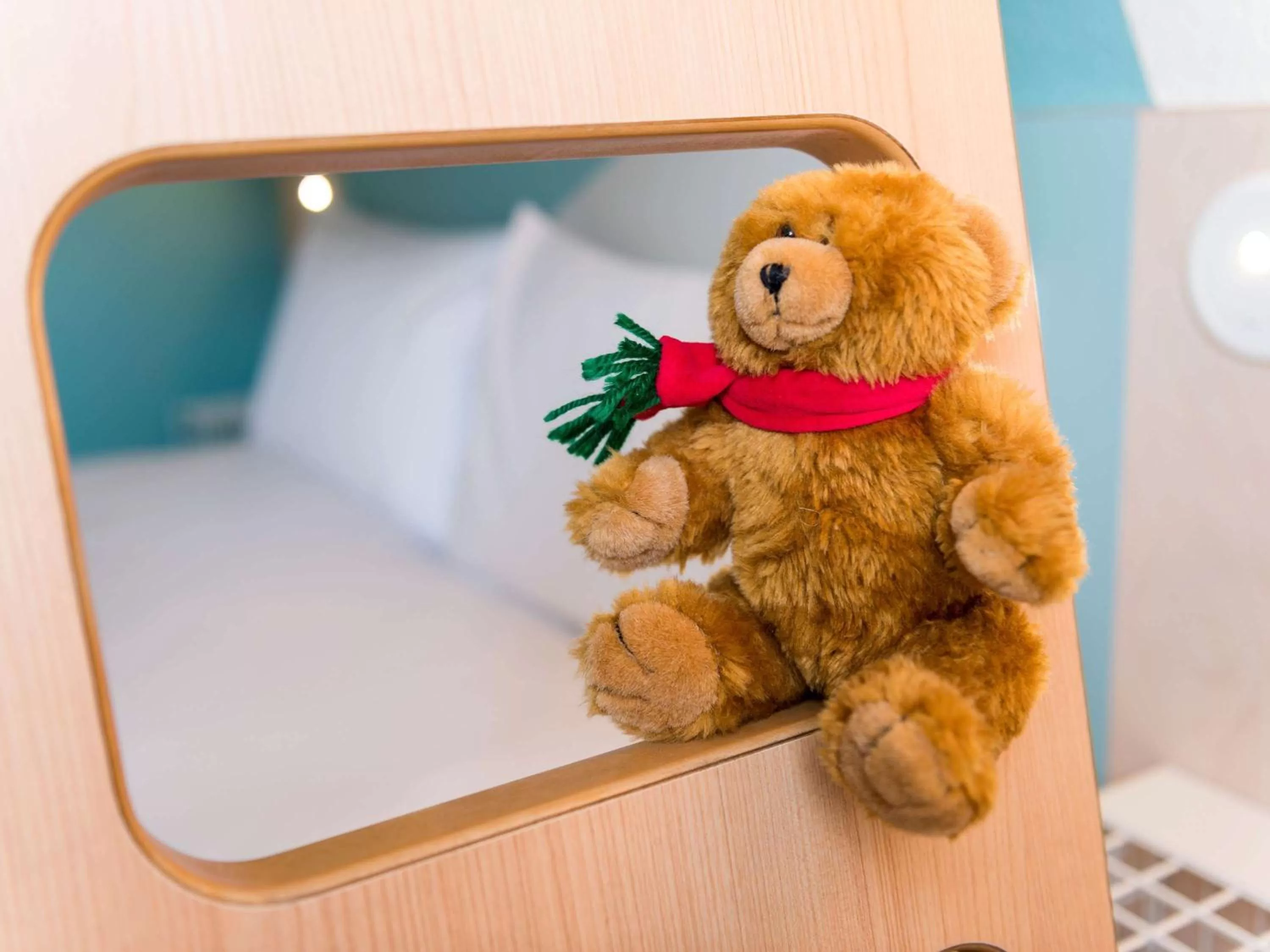 Bedroom, Bed in ibis budget Luebeck City Sued