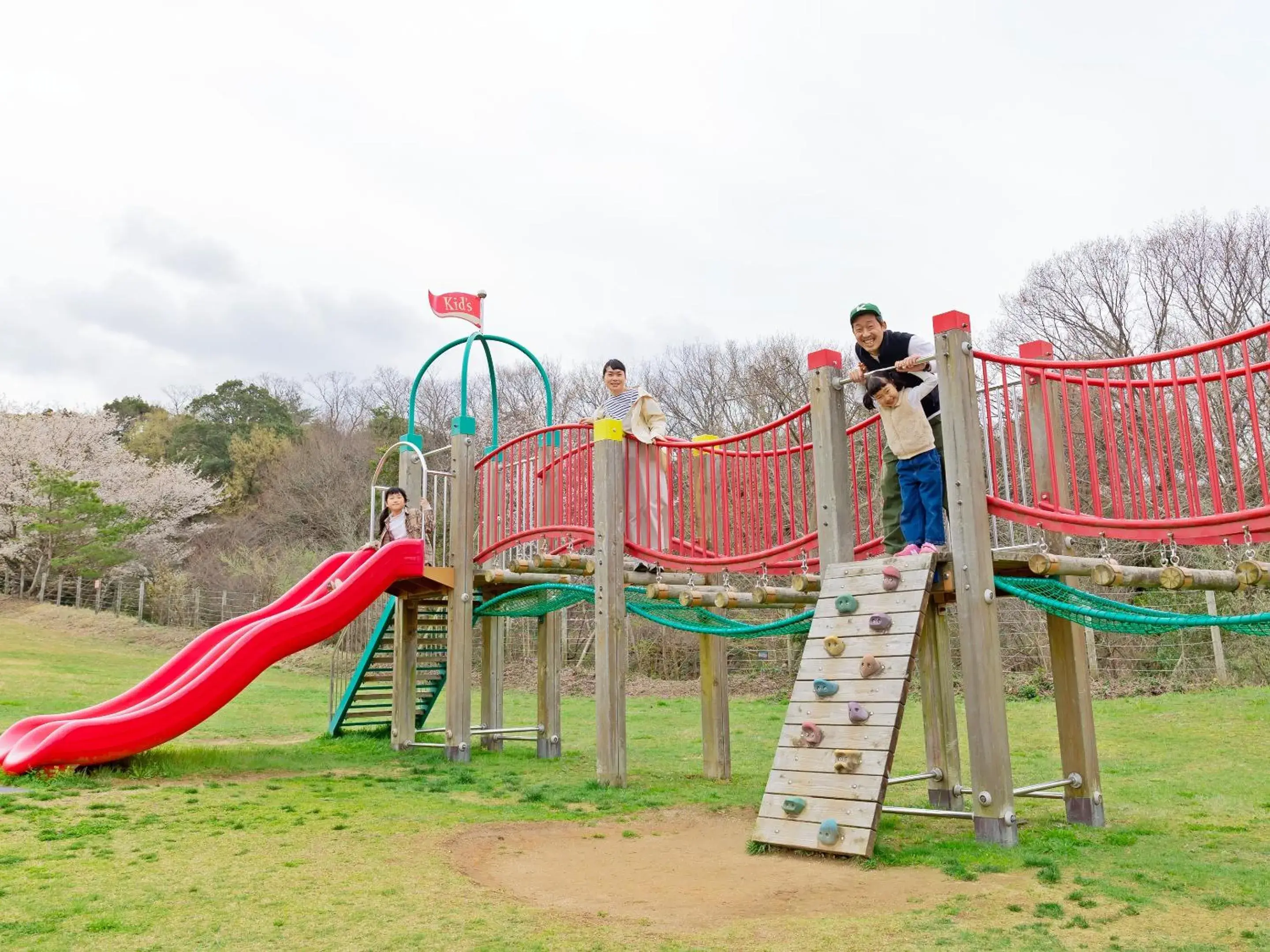 Children play ground, Children's Play Area in Matsue Forest Park