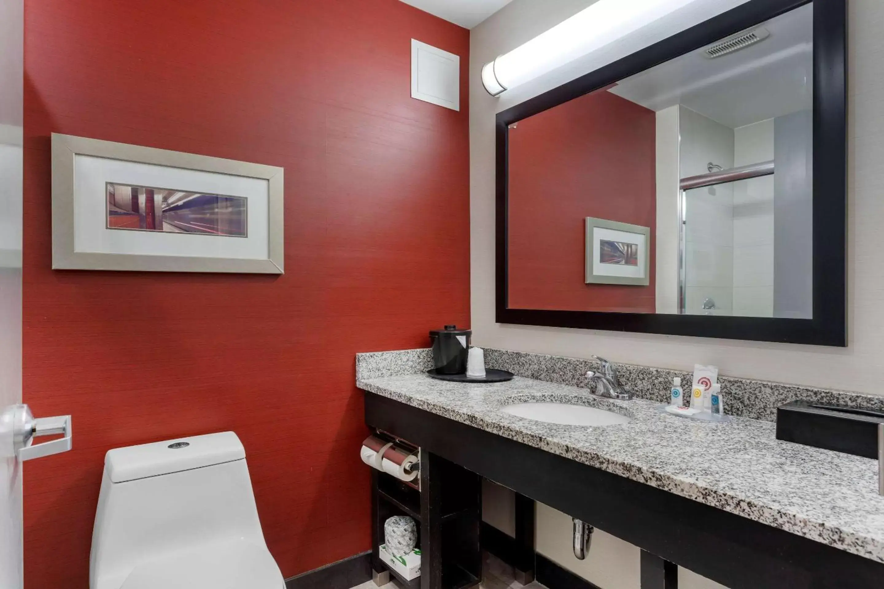 Bathroom in Comfort Inn & Suites near Stadium
