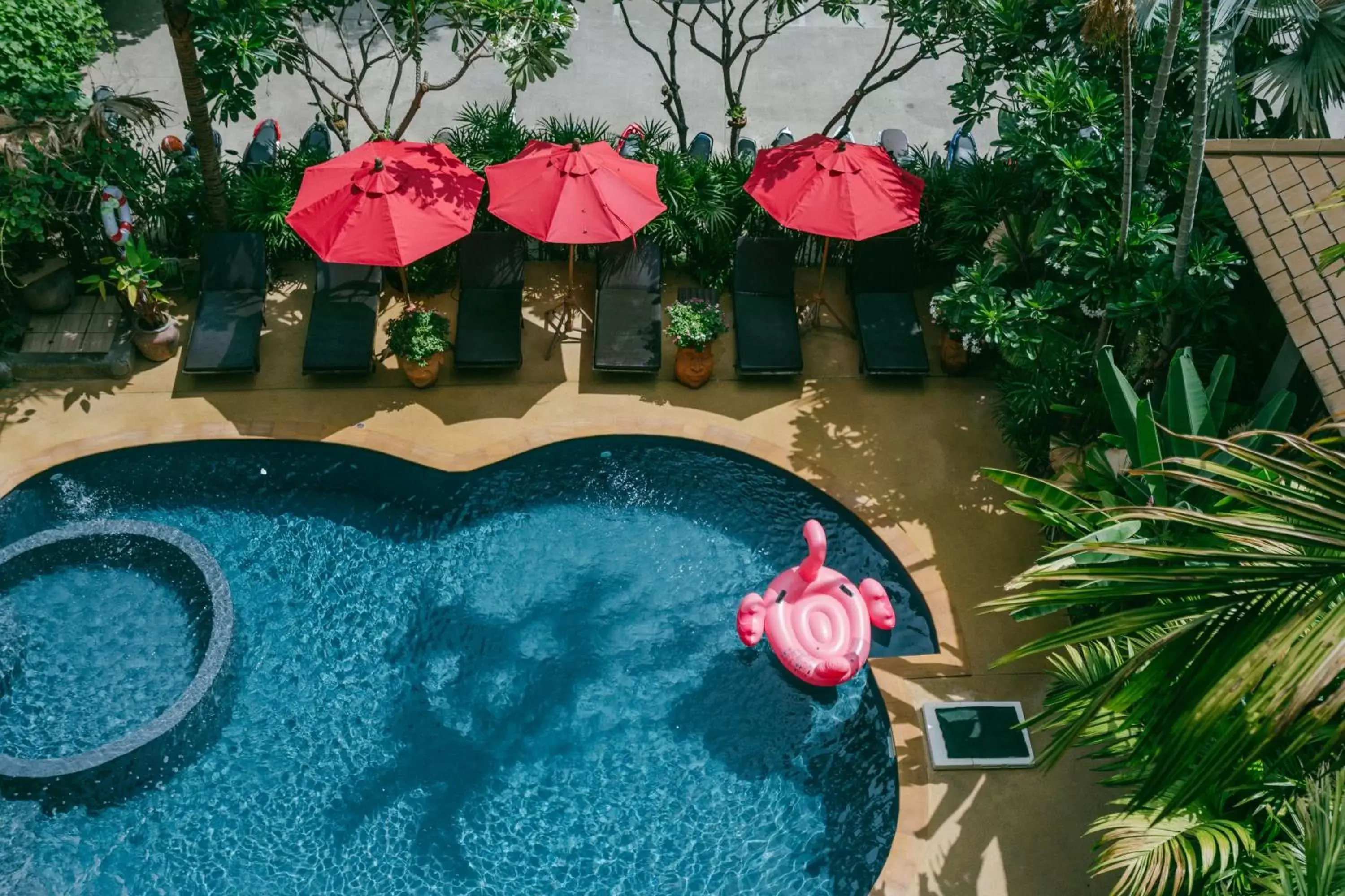 Natural landscape, Pool View in The Opium Chiang Mai