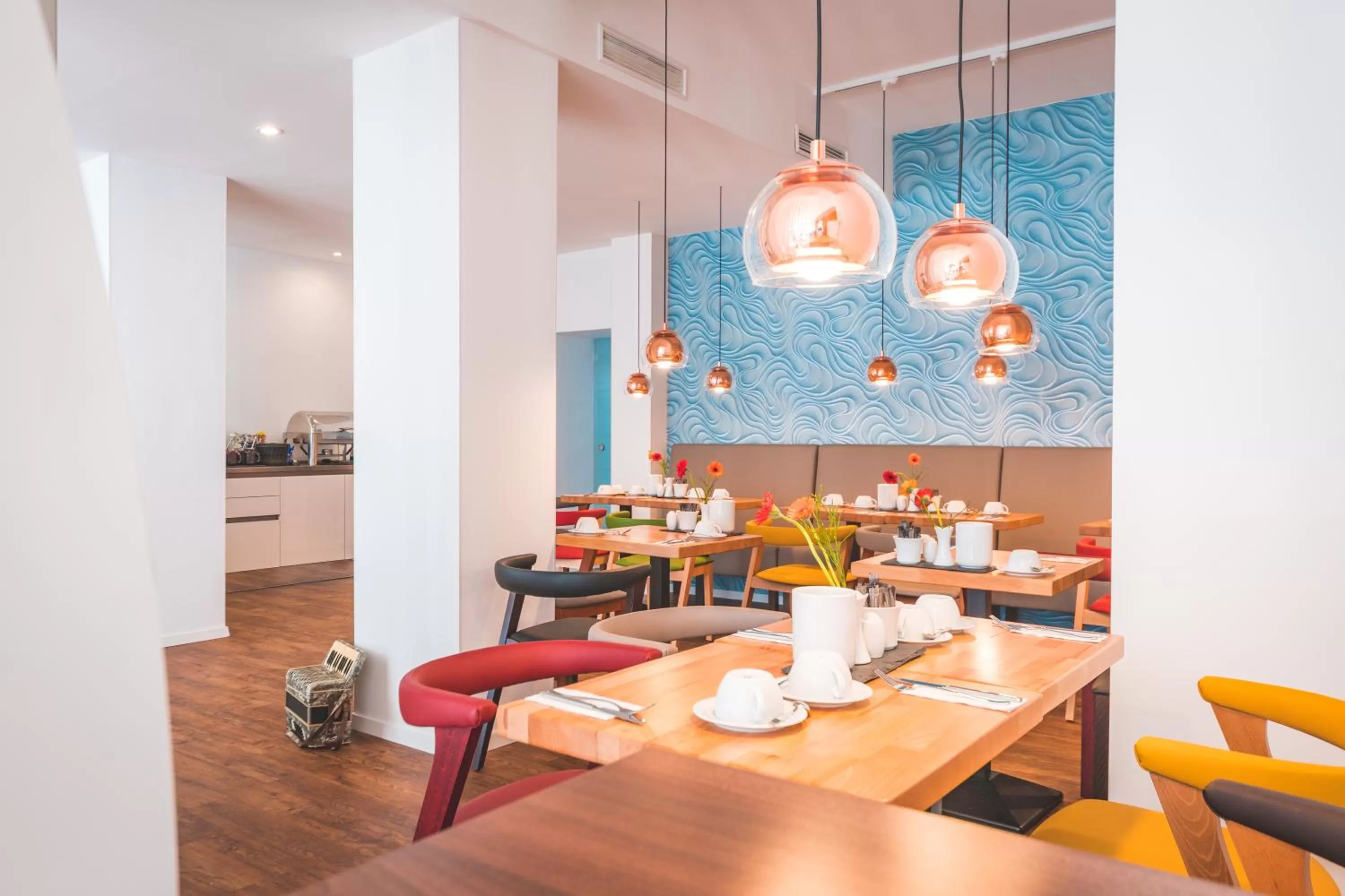 Restaurant/places to eat in Hotel via City Leipzig Mitte