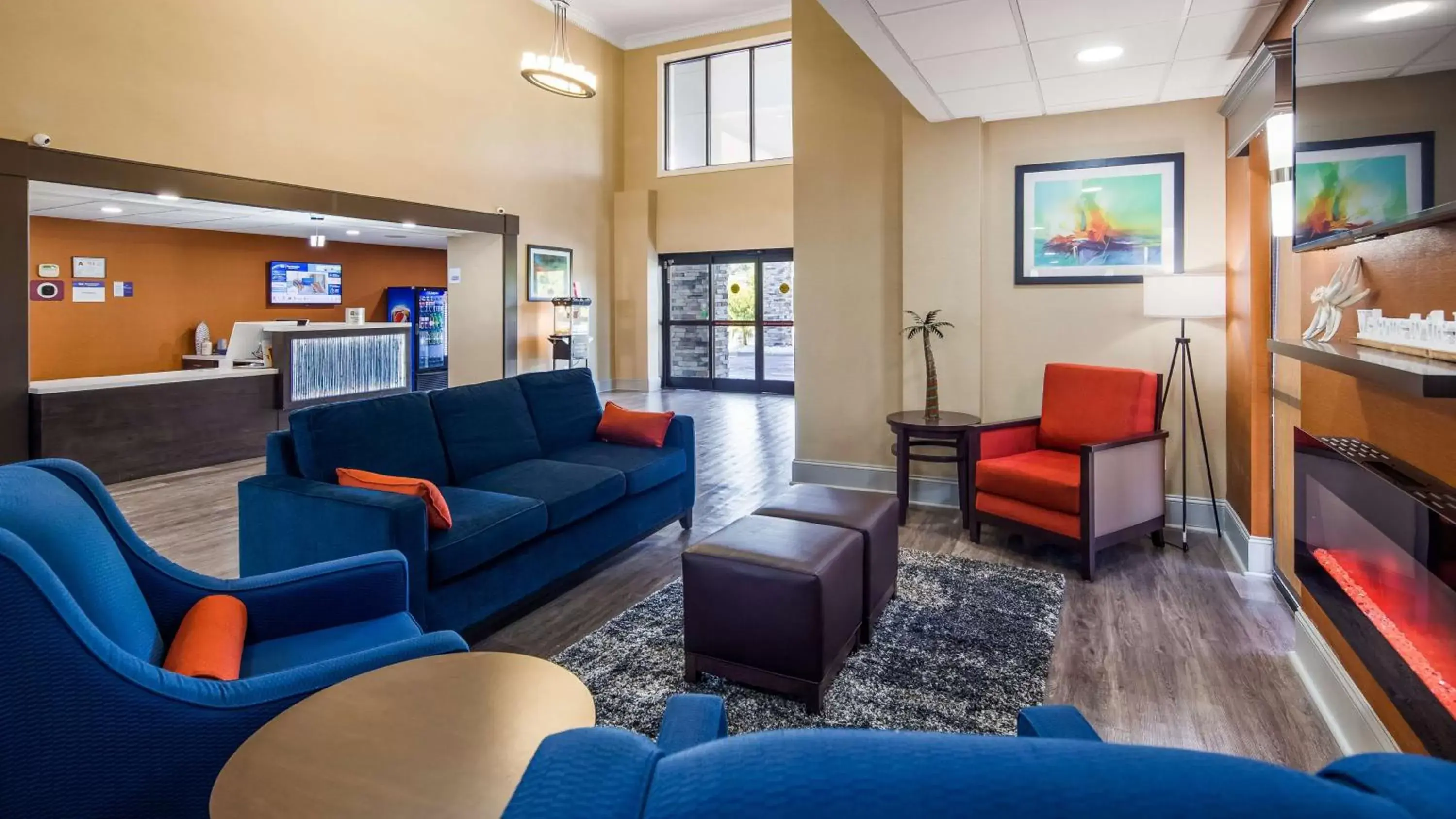 Lobby or reception, Lobby/Reception in Best Western Shallotte / Ocean Isle Beach Hotel