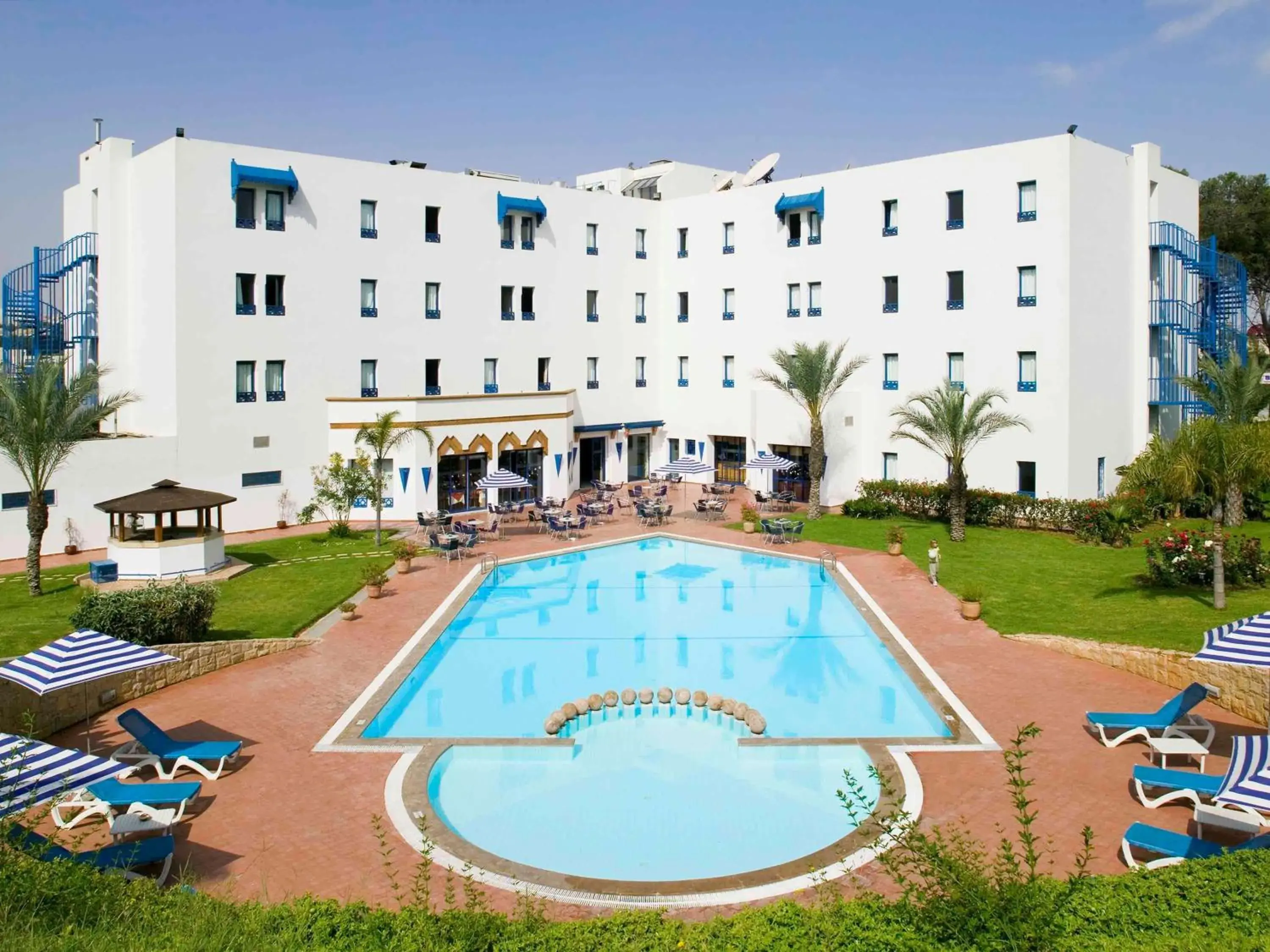 Property building, Pool View in Ibis Meknes Hotel