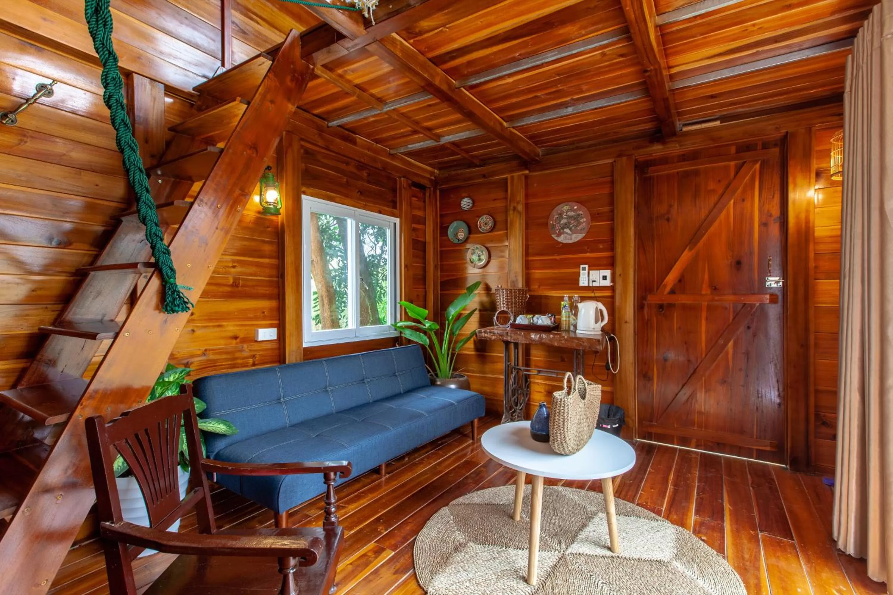 Living room in Trang An Lamia Bungalow