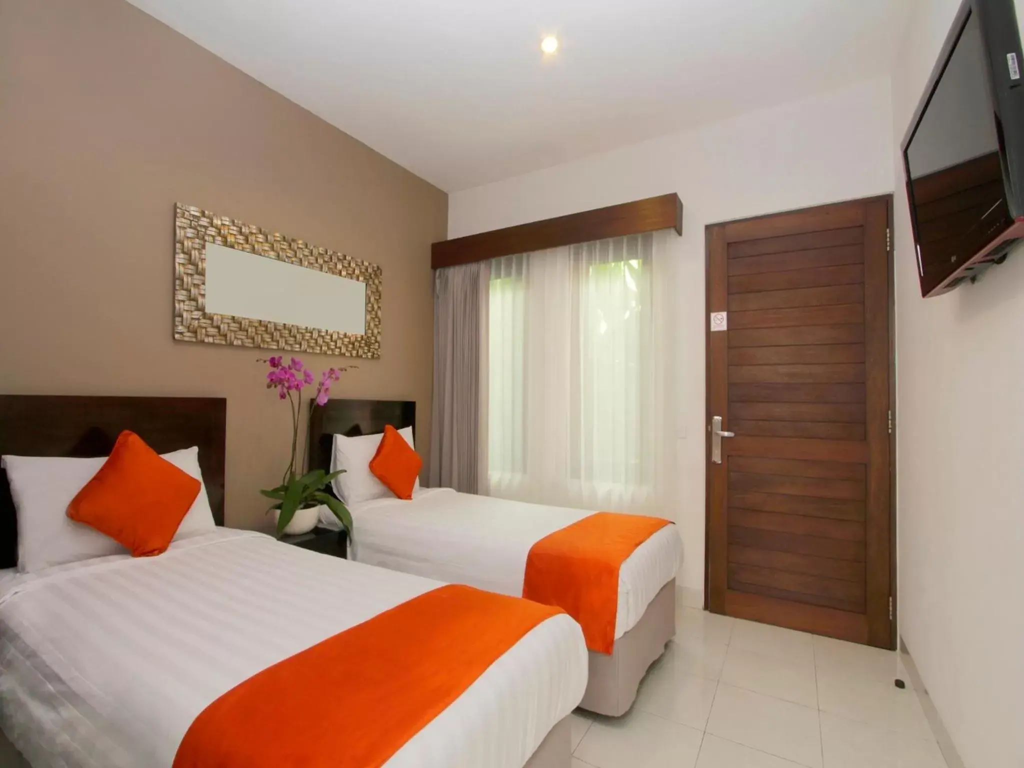 Photo of the whole room, Bed in The Pavilion Hotel Kuta