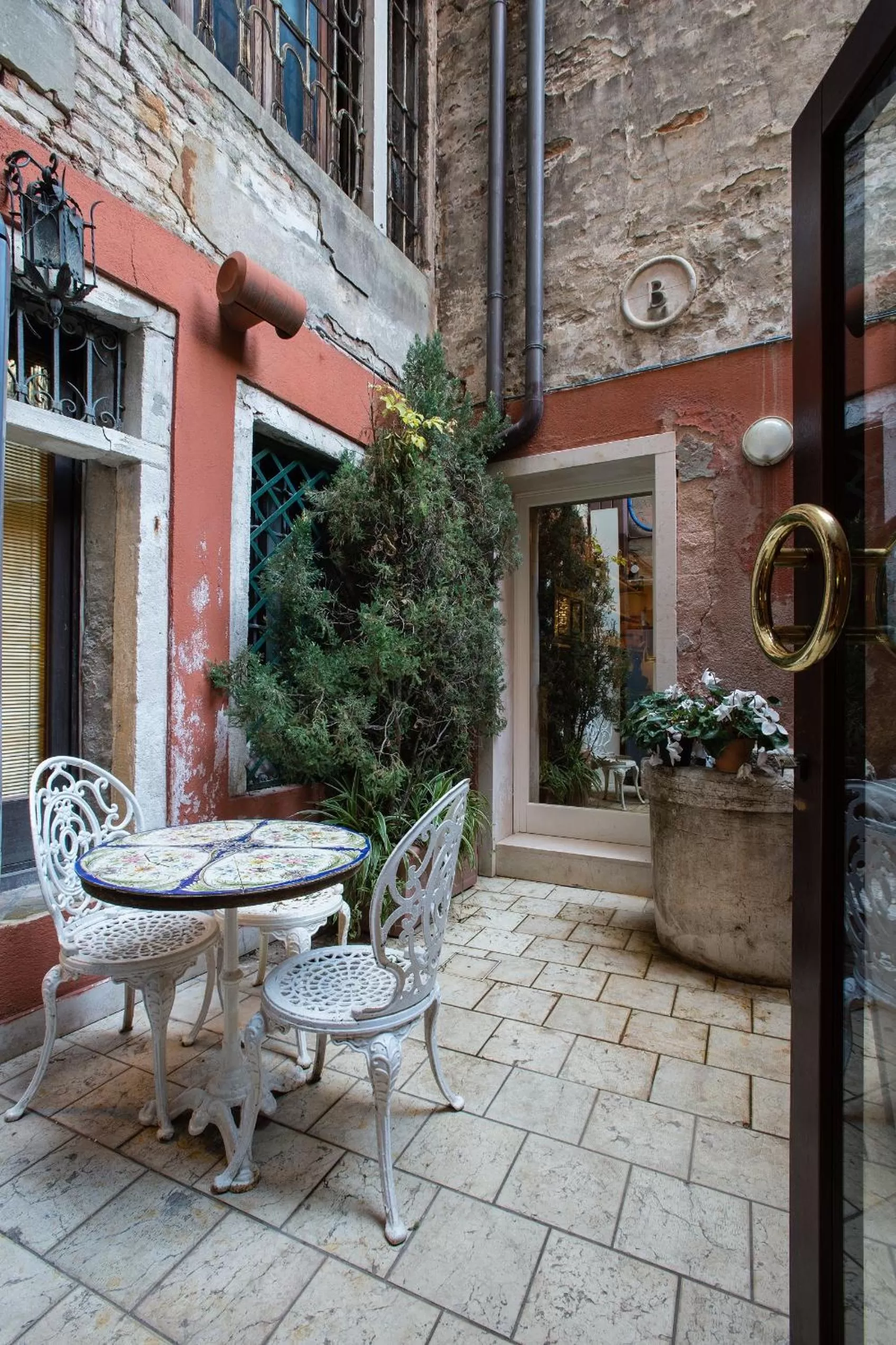 Patio in Hotel Santo Stefano