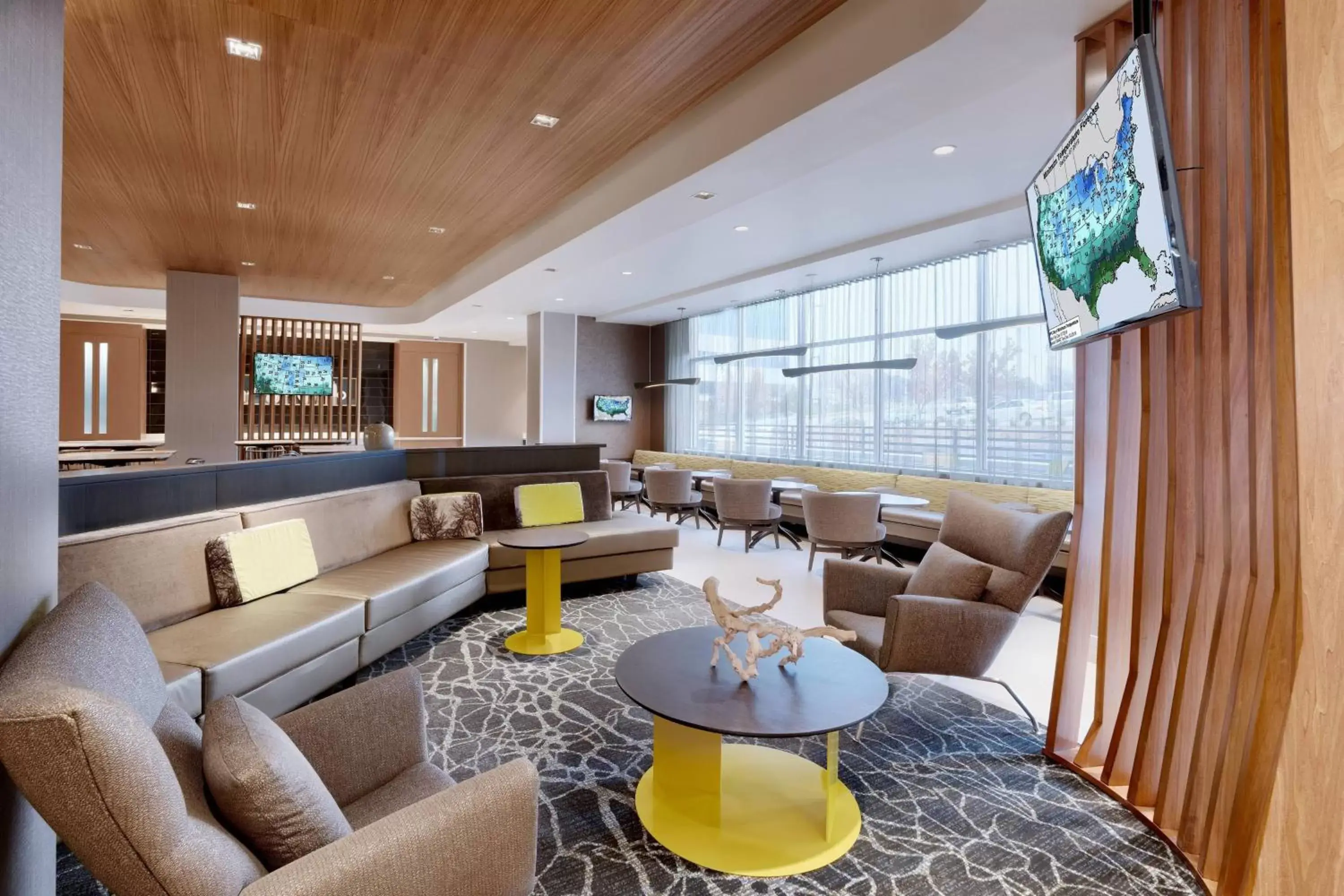 Lobby or reception, Lounge/Bar in SpringHill Suites by Marriott Salt Lake City Sugar House