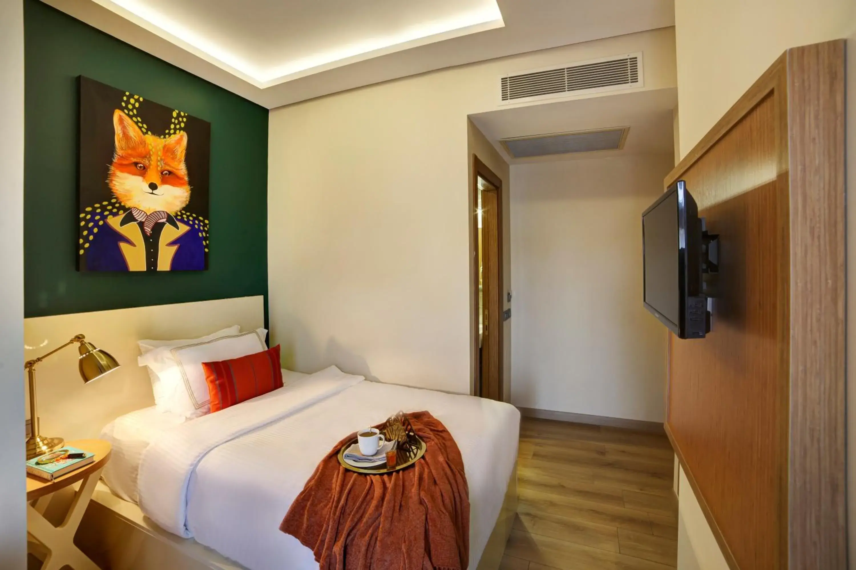 Bed in The Fox Hotel